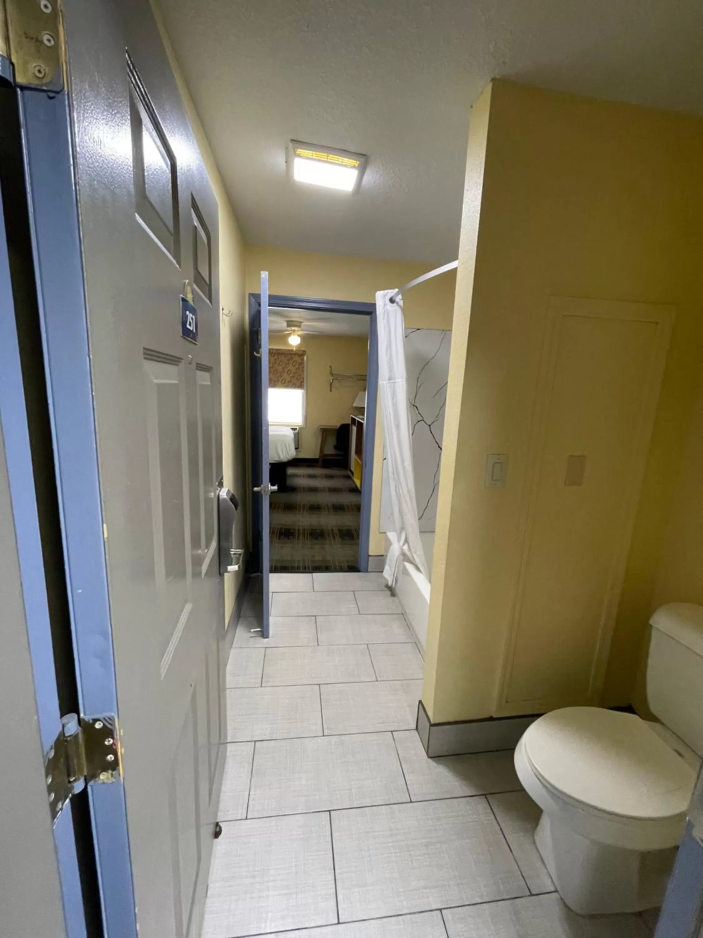 Toilet in Days Inn by Wyndham Holladay