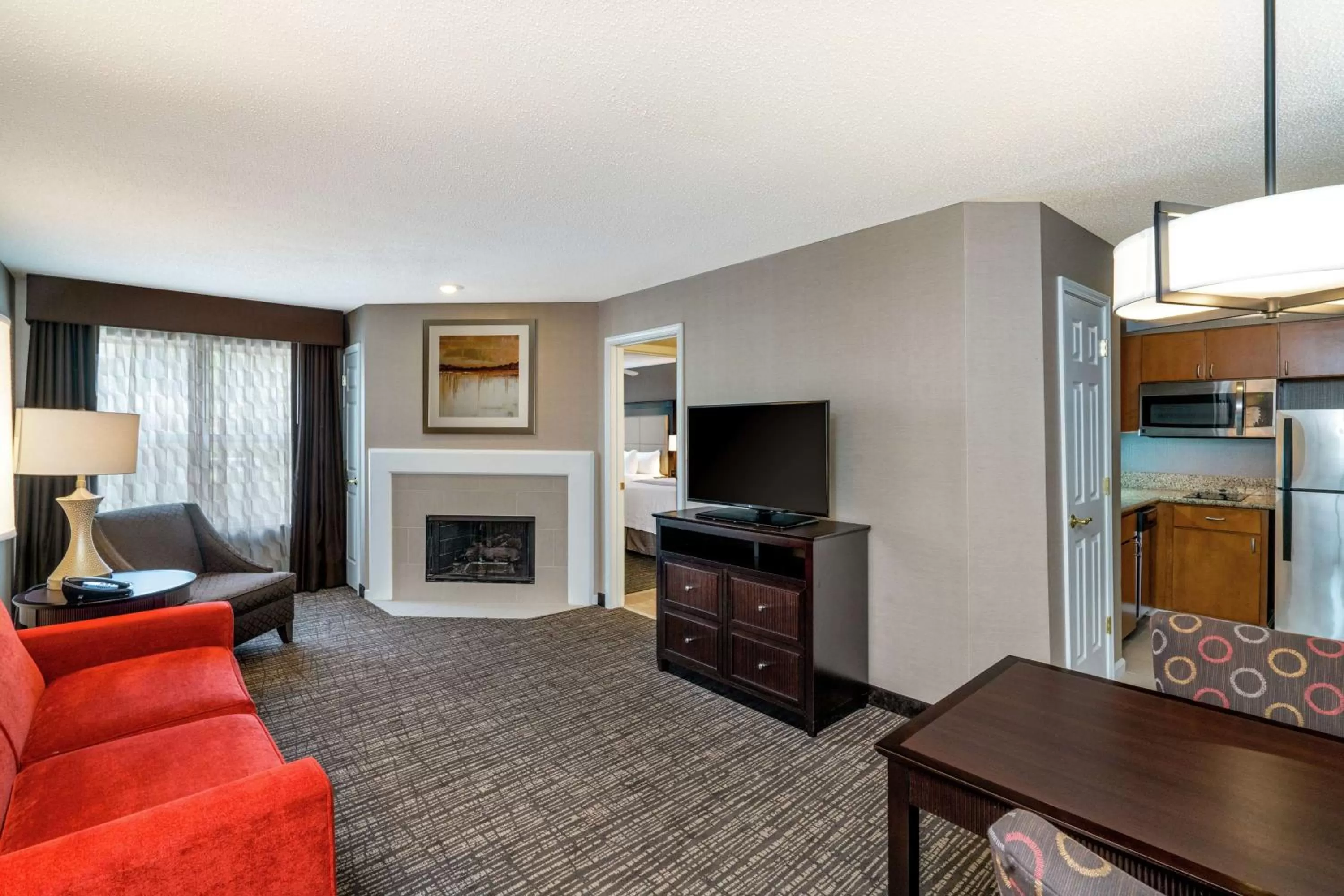 Bedroom in Homewood Suites Lafayette