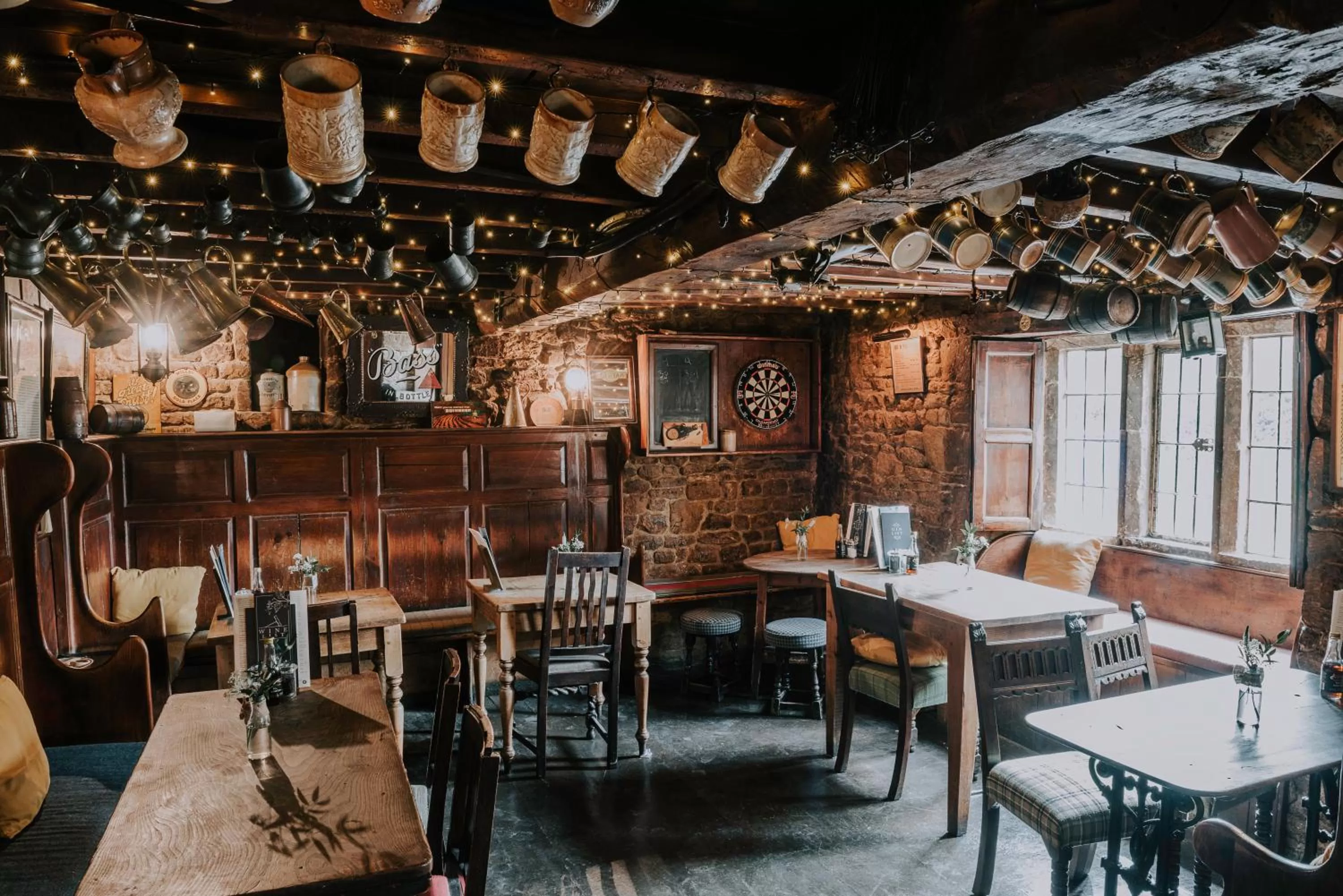 Lounge or bar in The Falkland Arms