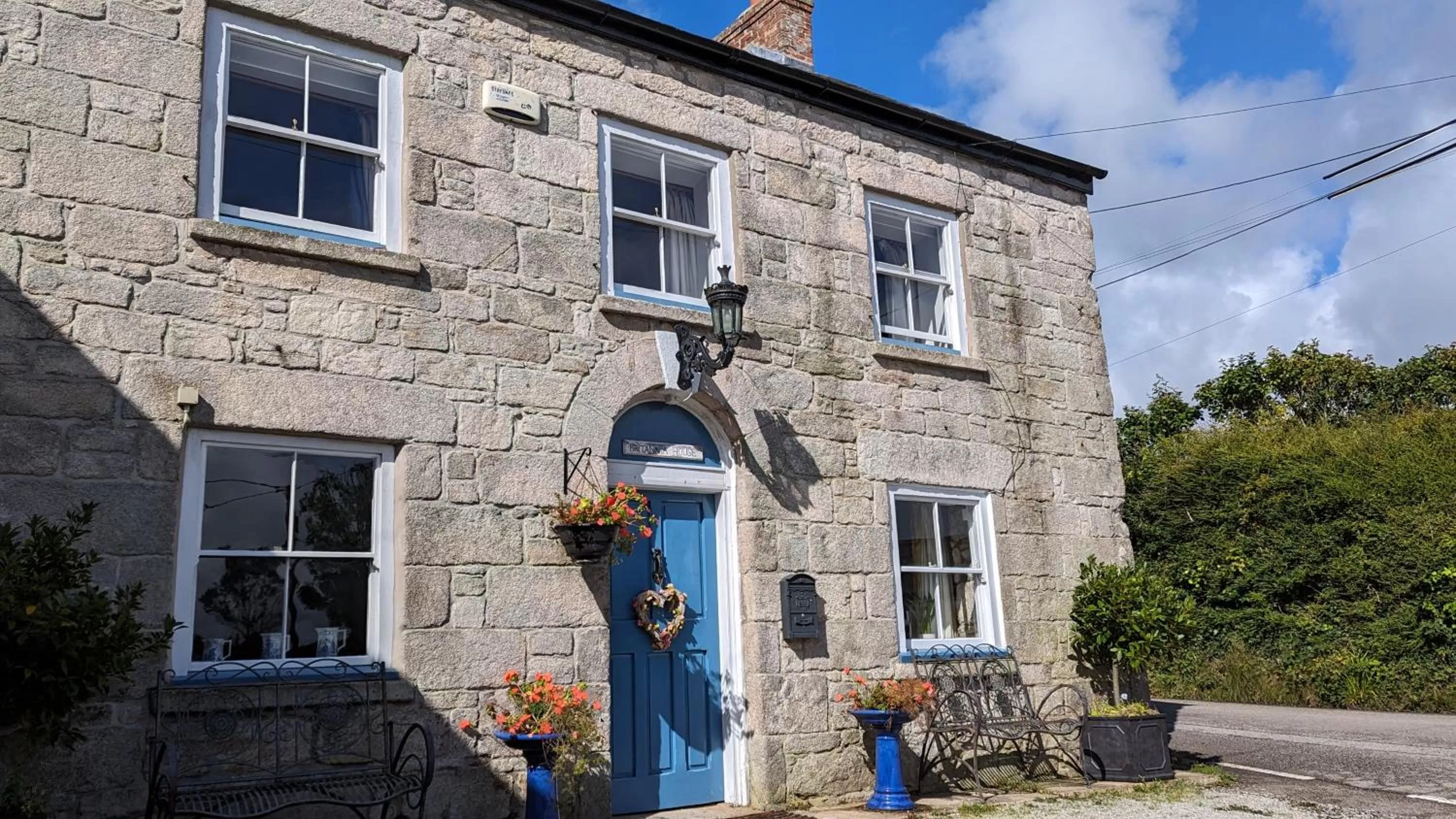 Property Building in Britannia House Vintage B&B Cornwall