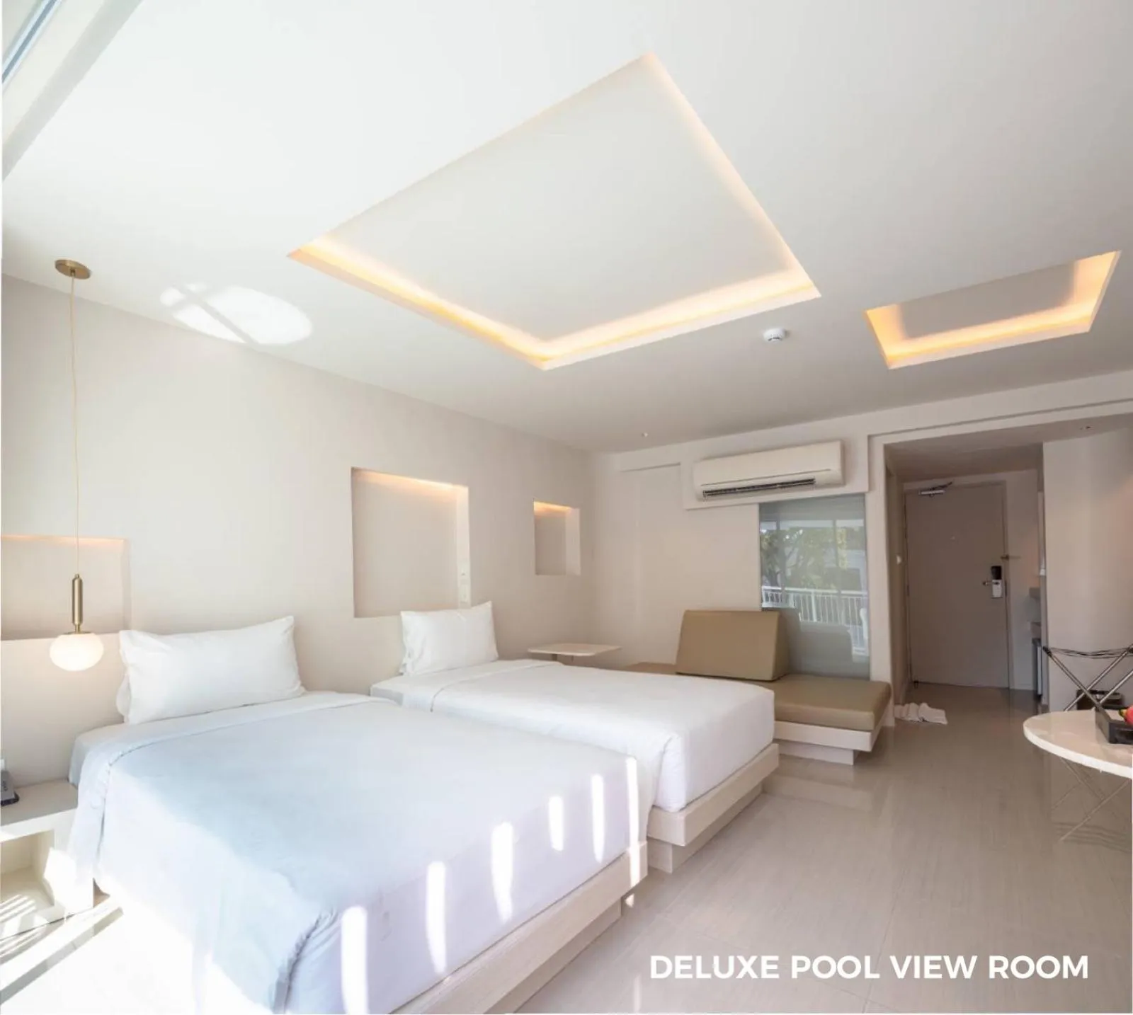 Bed in Prima Hotel Pattaya