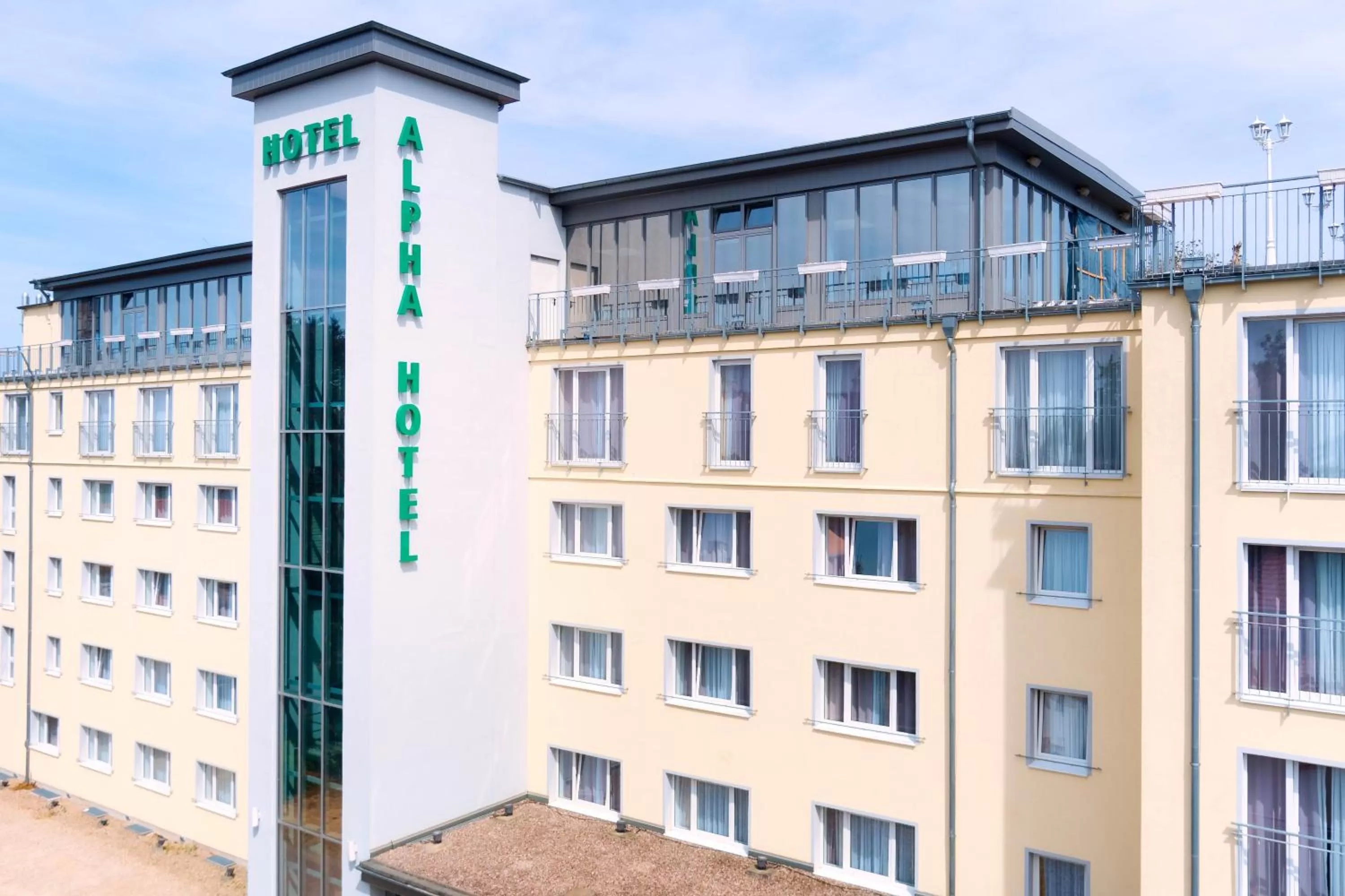 Property building in ALPHA HOTEL Hermann von Salza