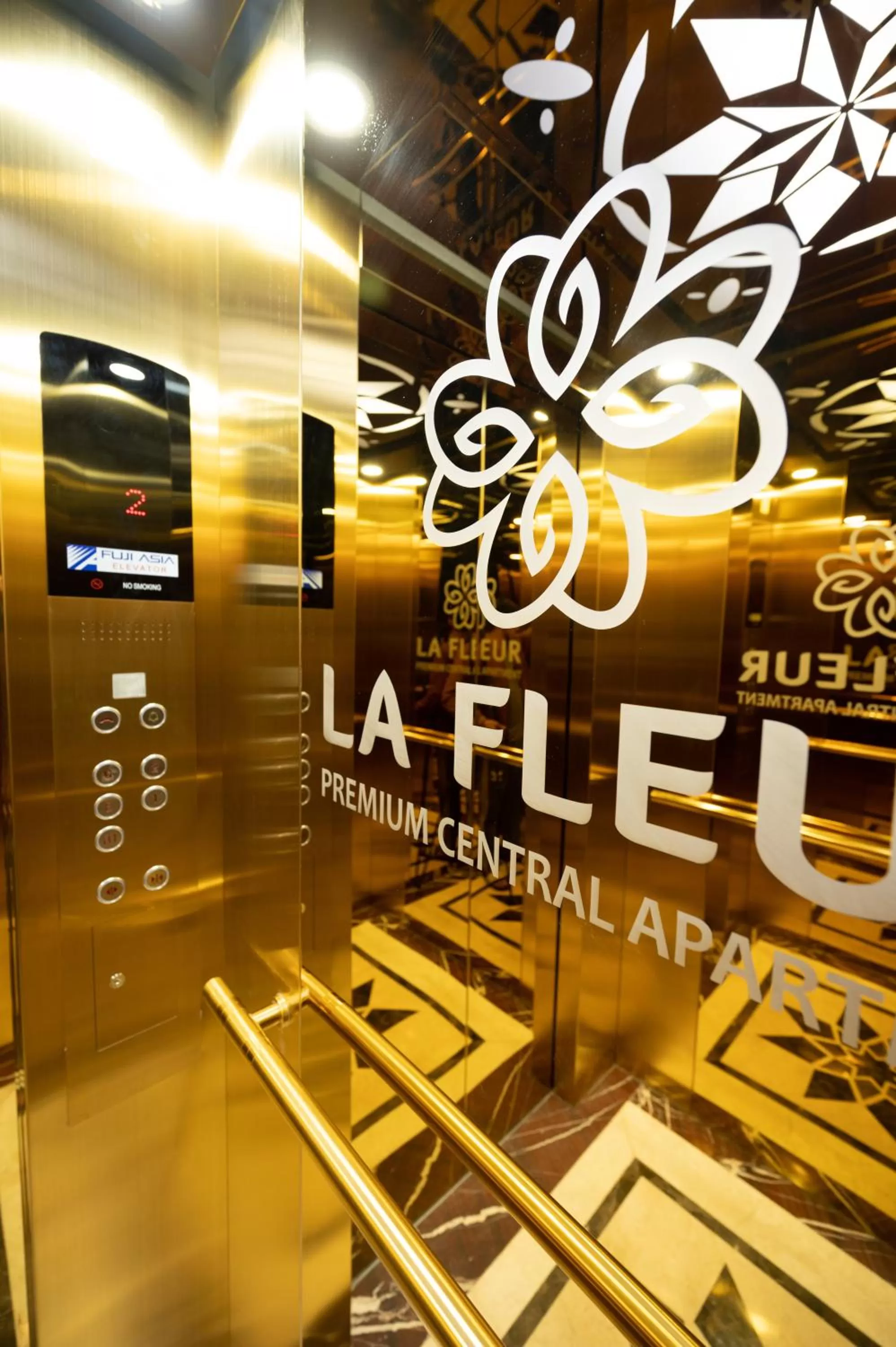Property building in La Fleur Premium Central Apartment Hotel