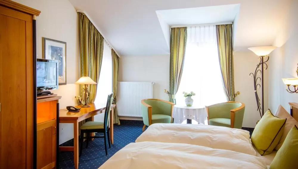 Bed in Landhotel Schneider