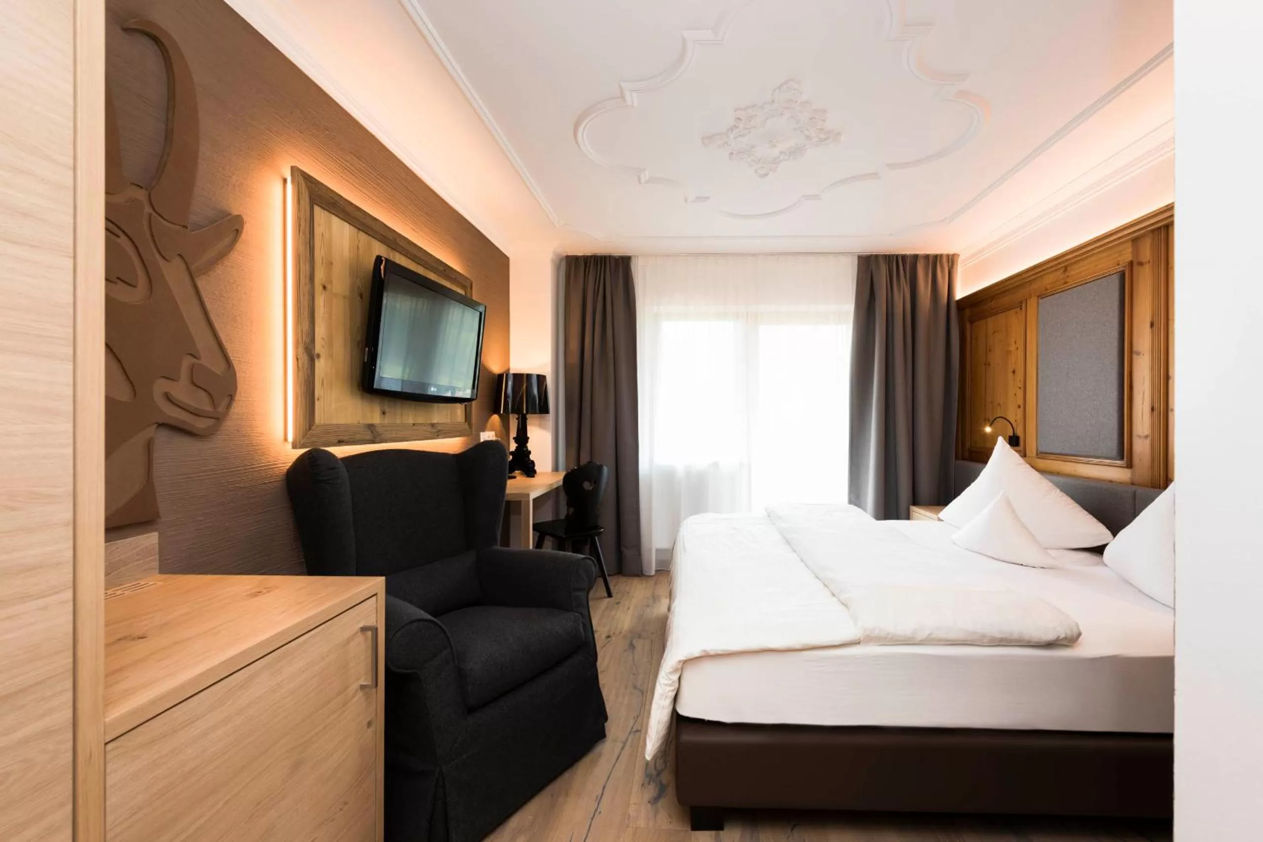 Photo of the whole room, Bed in Hotel Stubaierhof