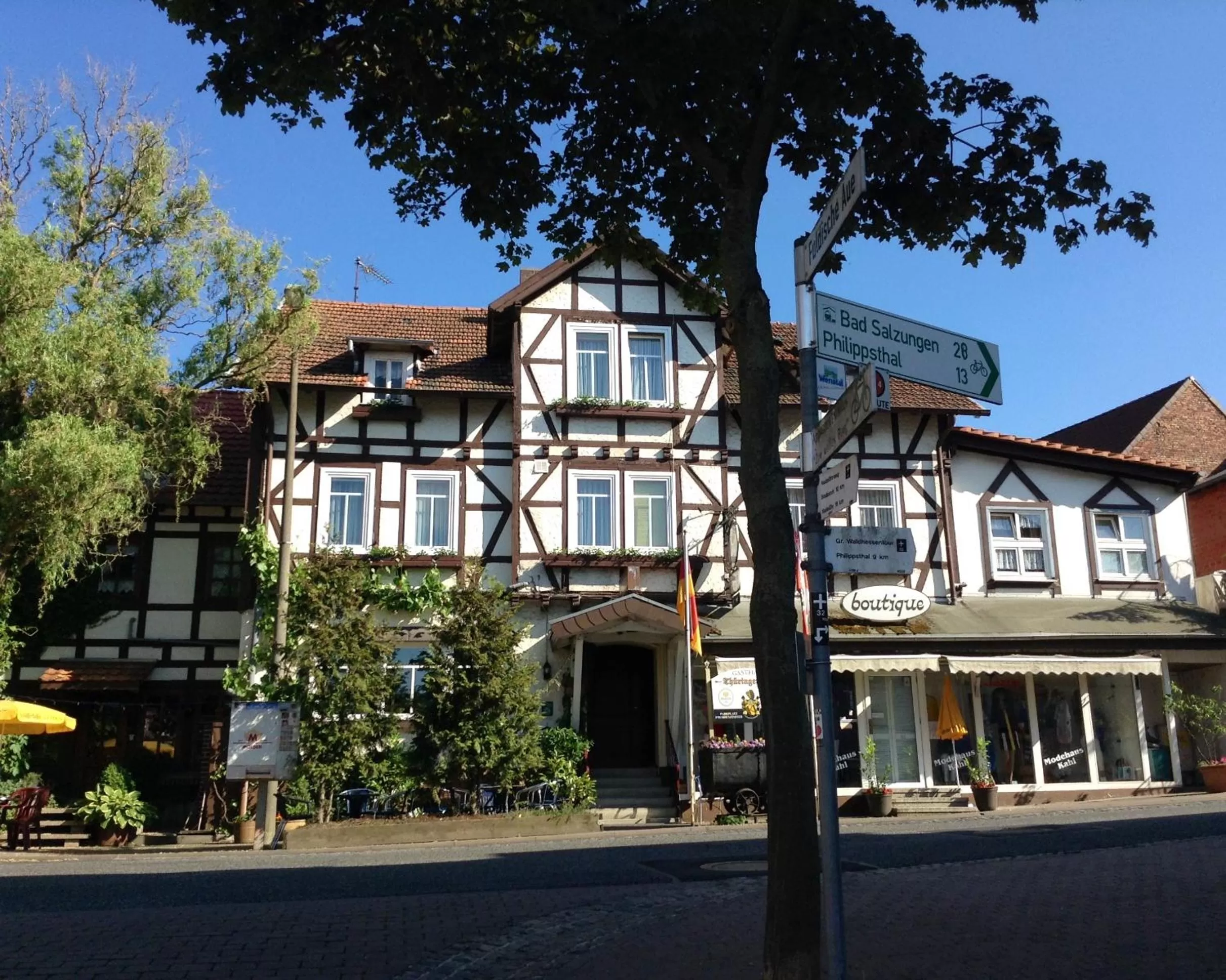 Facade/entrance in Thüringer Hof
