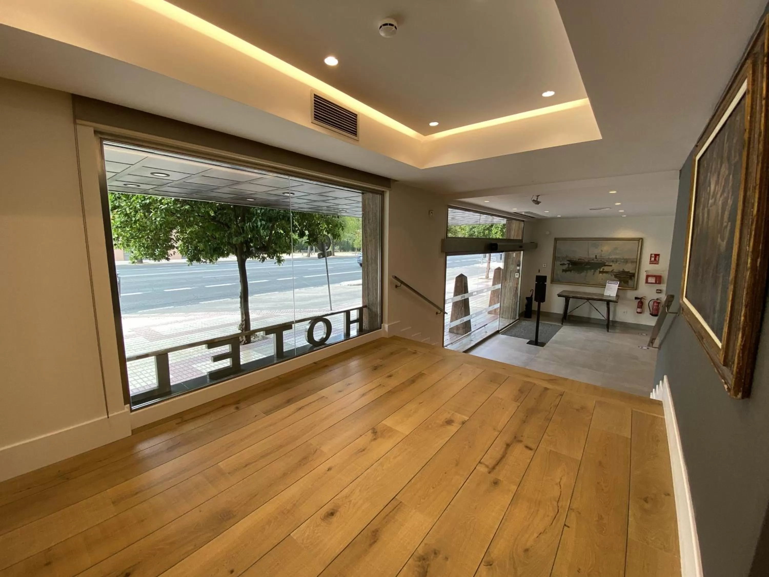 Floor plan in Hotel Alcázar