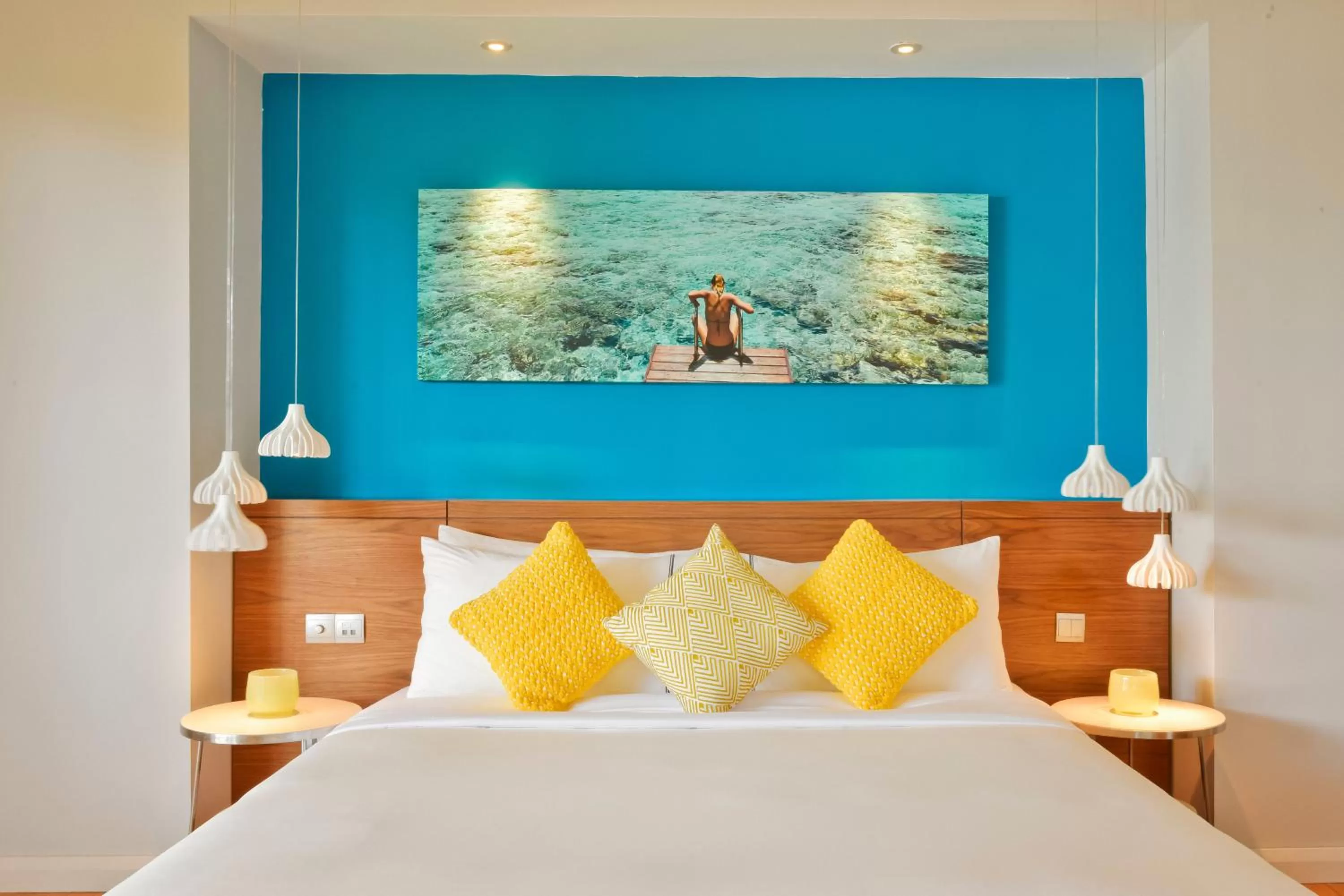 Photo of the whole room, Bed in Kandima Maldives - 50 Percent Off Return Domestic Flights for stays of 4 nights or more between 11th April 2026 to 31st October 2026