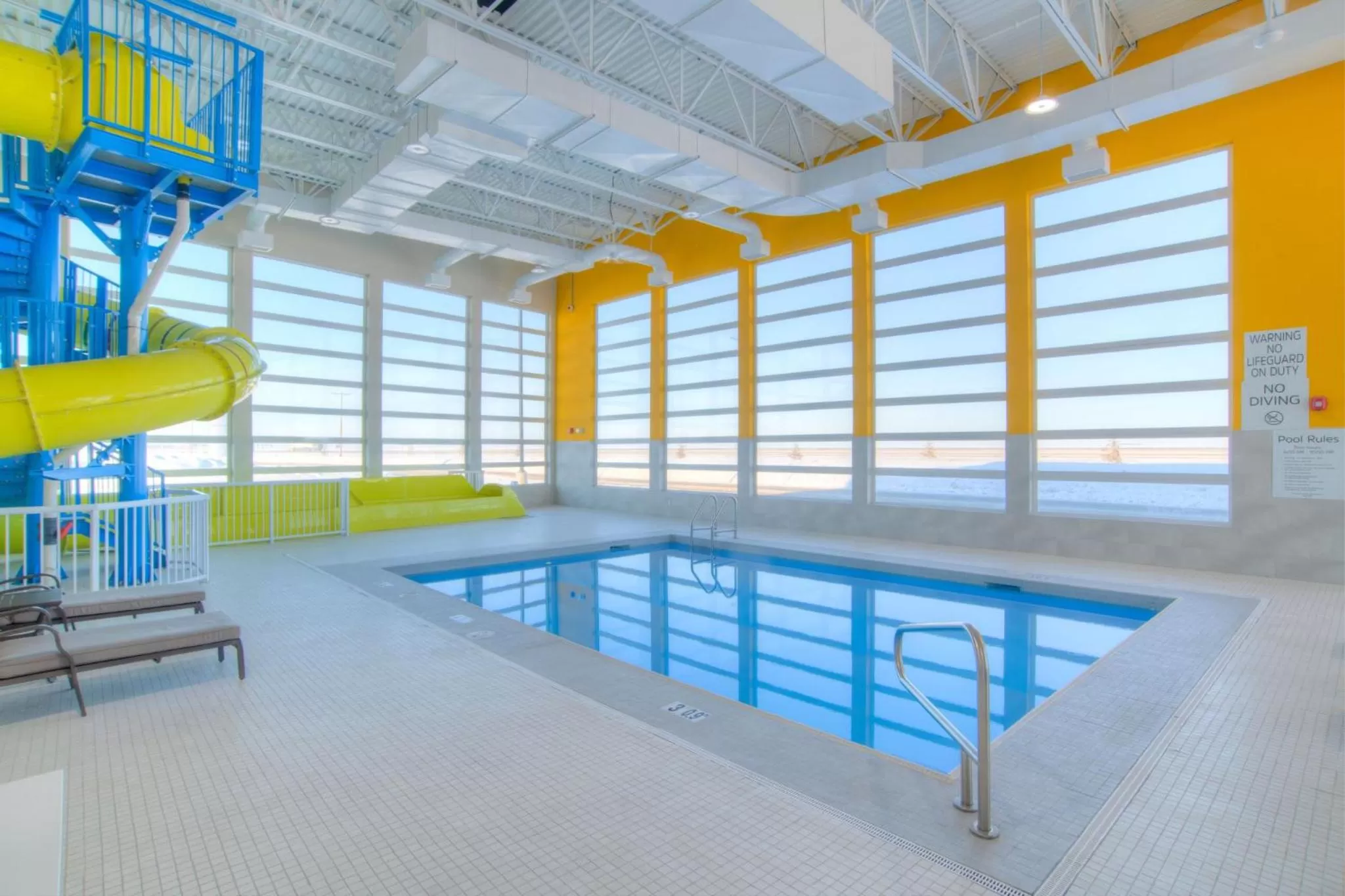Swimming pool in Holiday Inn Express & Suites - Moose Jaw by IHG