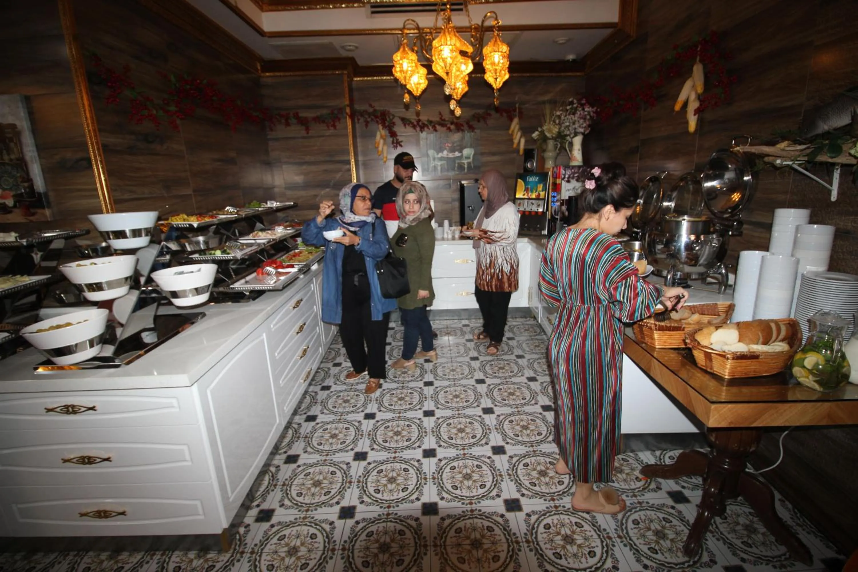 Decorative detail in Laleli Blue Marmaray Hotel