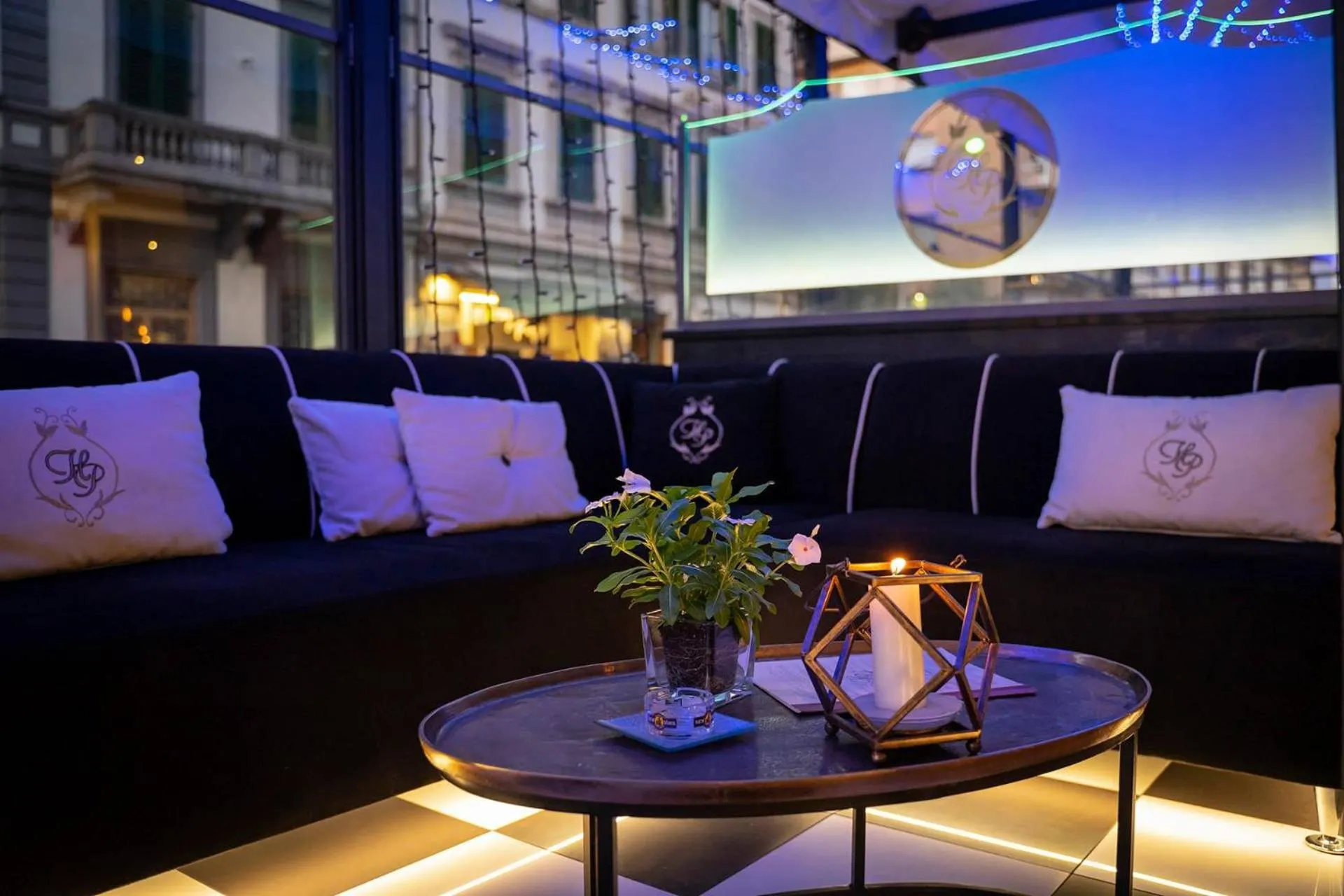 Patio in Boutique Hotel Puccini