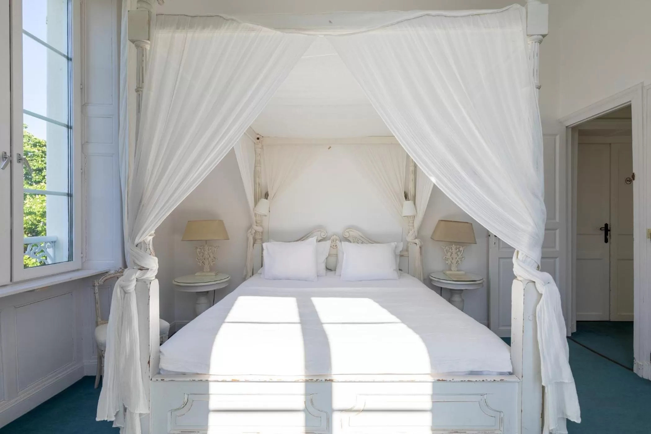 Bedroom, Bed in Domaine de Bassilour