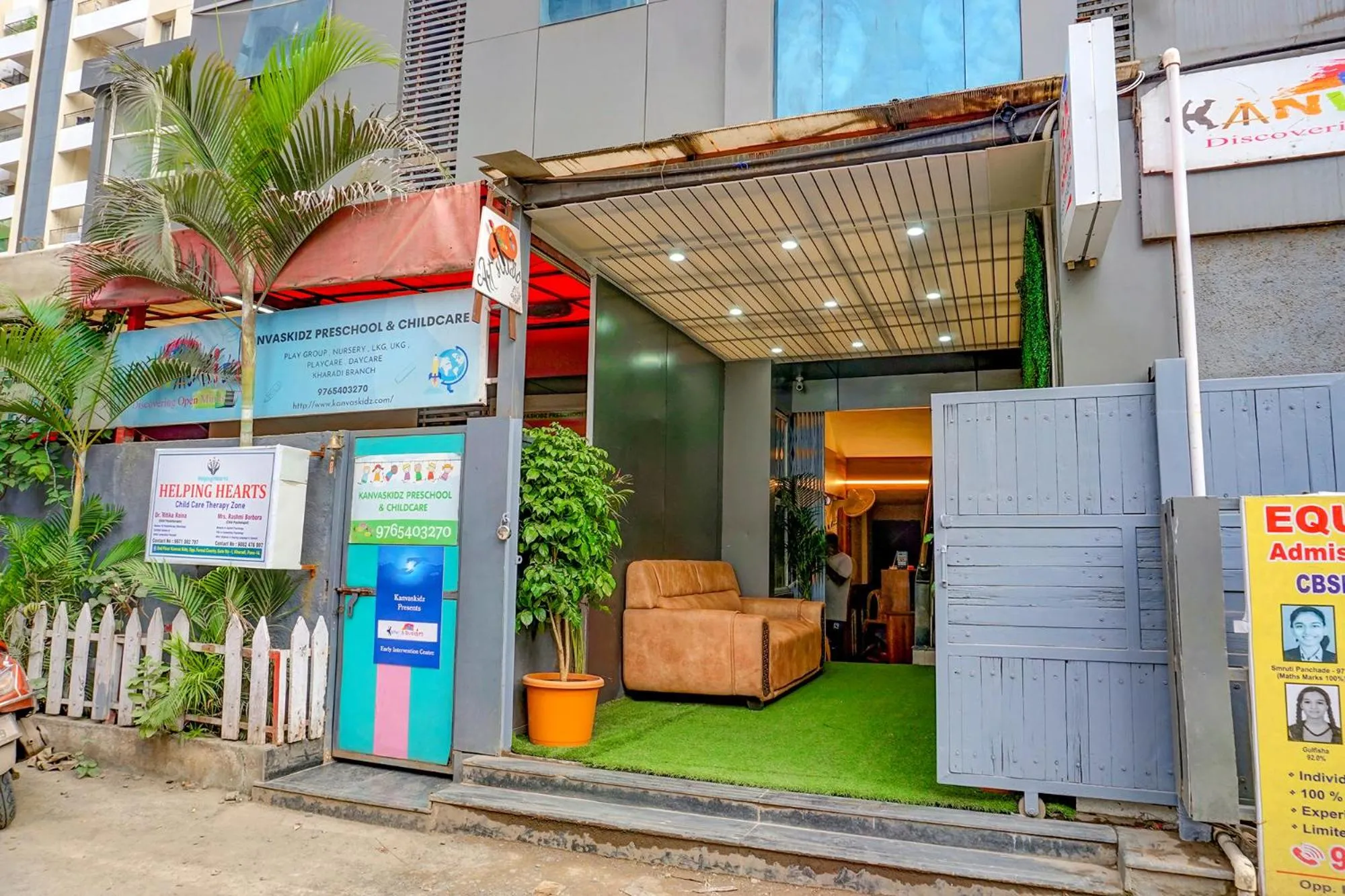 Facade/entrance in FabHotel Tan Square - Nr Eon IT Park