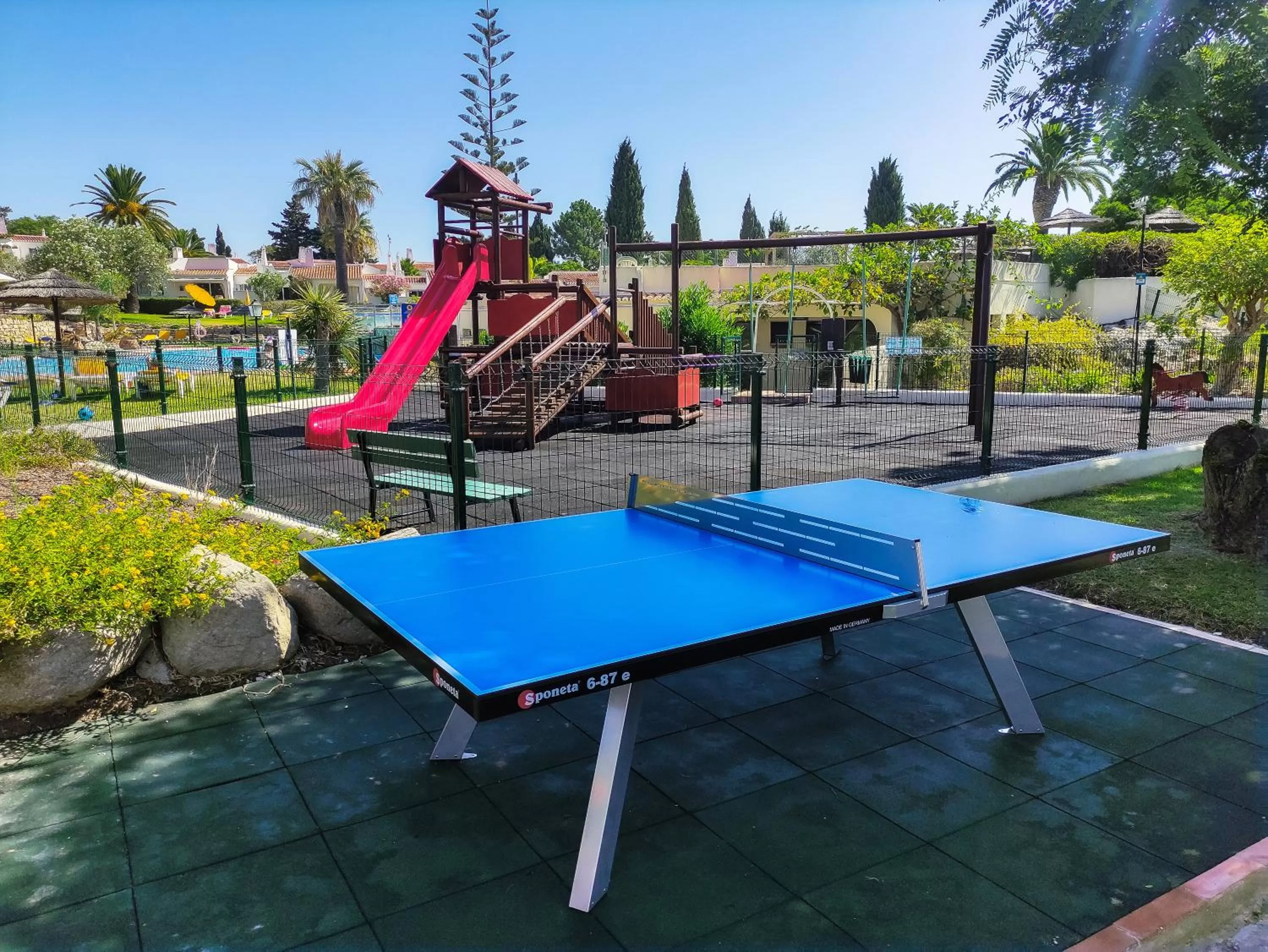 Children play ground in Rocha Brava Village Resort