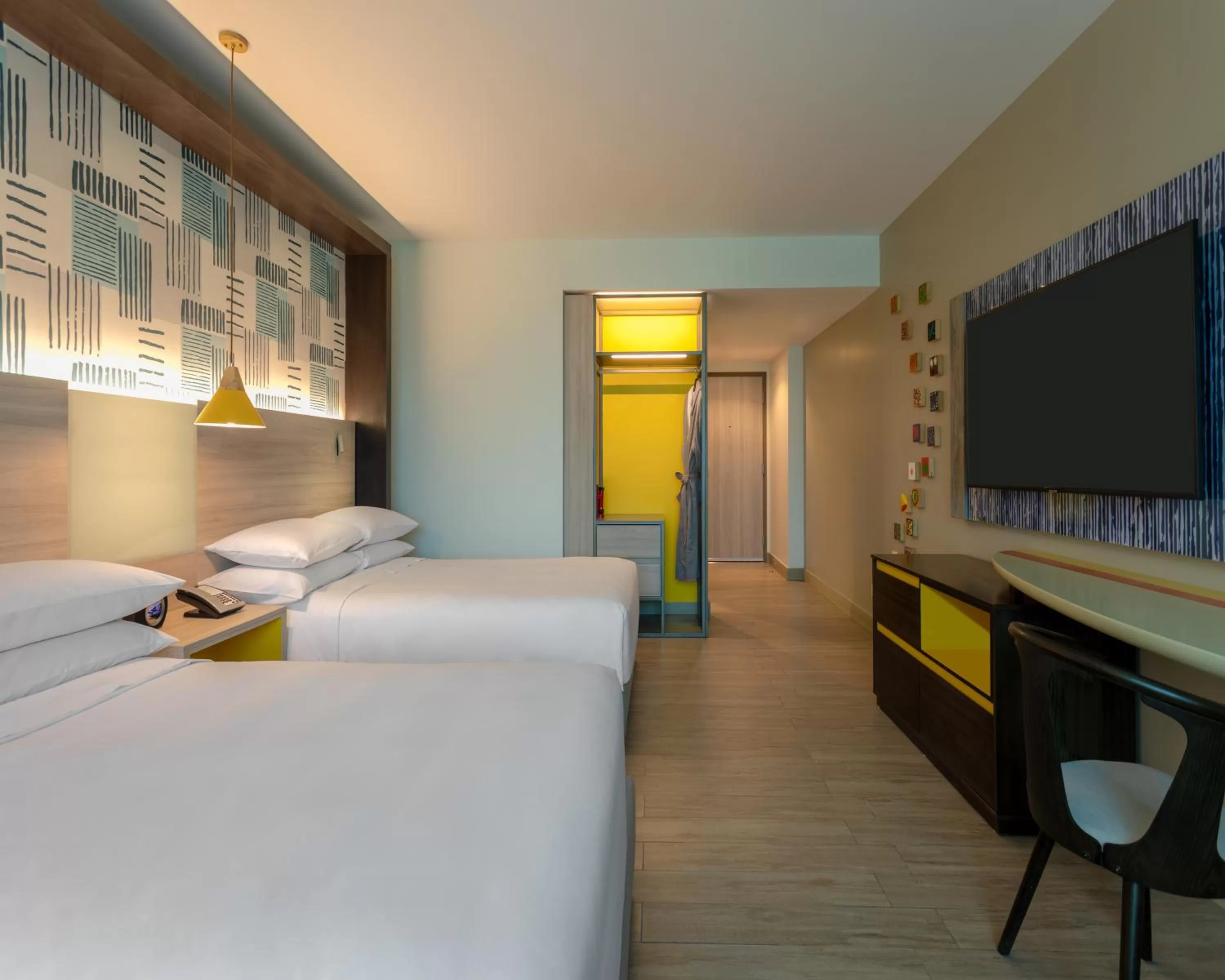 Seating area, Bed in Hyatt Centric San Salvador