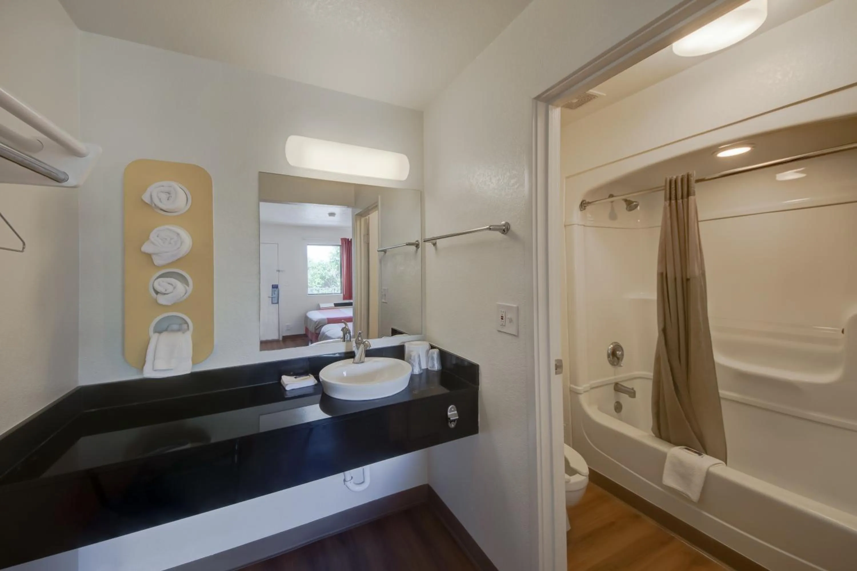 Bathroom in Motel 6-Lakeland, FL