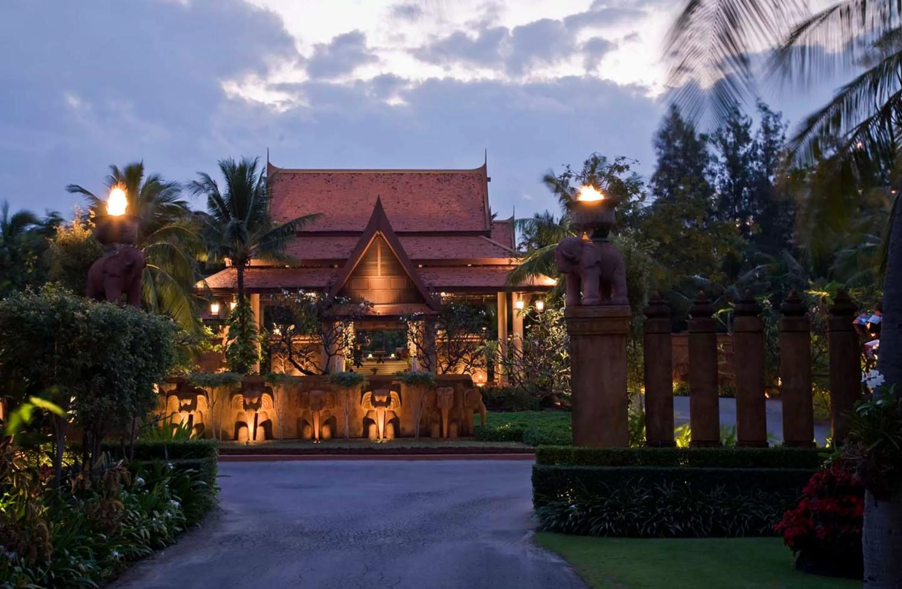 Facade/entrance in Anantara Hua Hin Resort