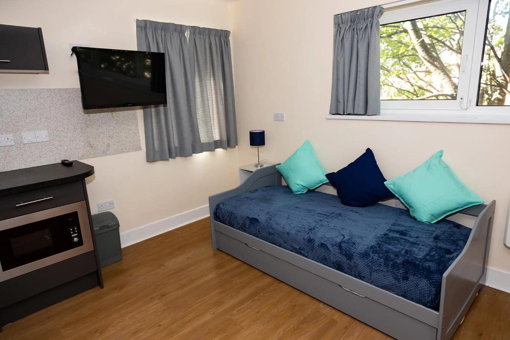 Living room in Alexander House