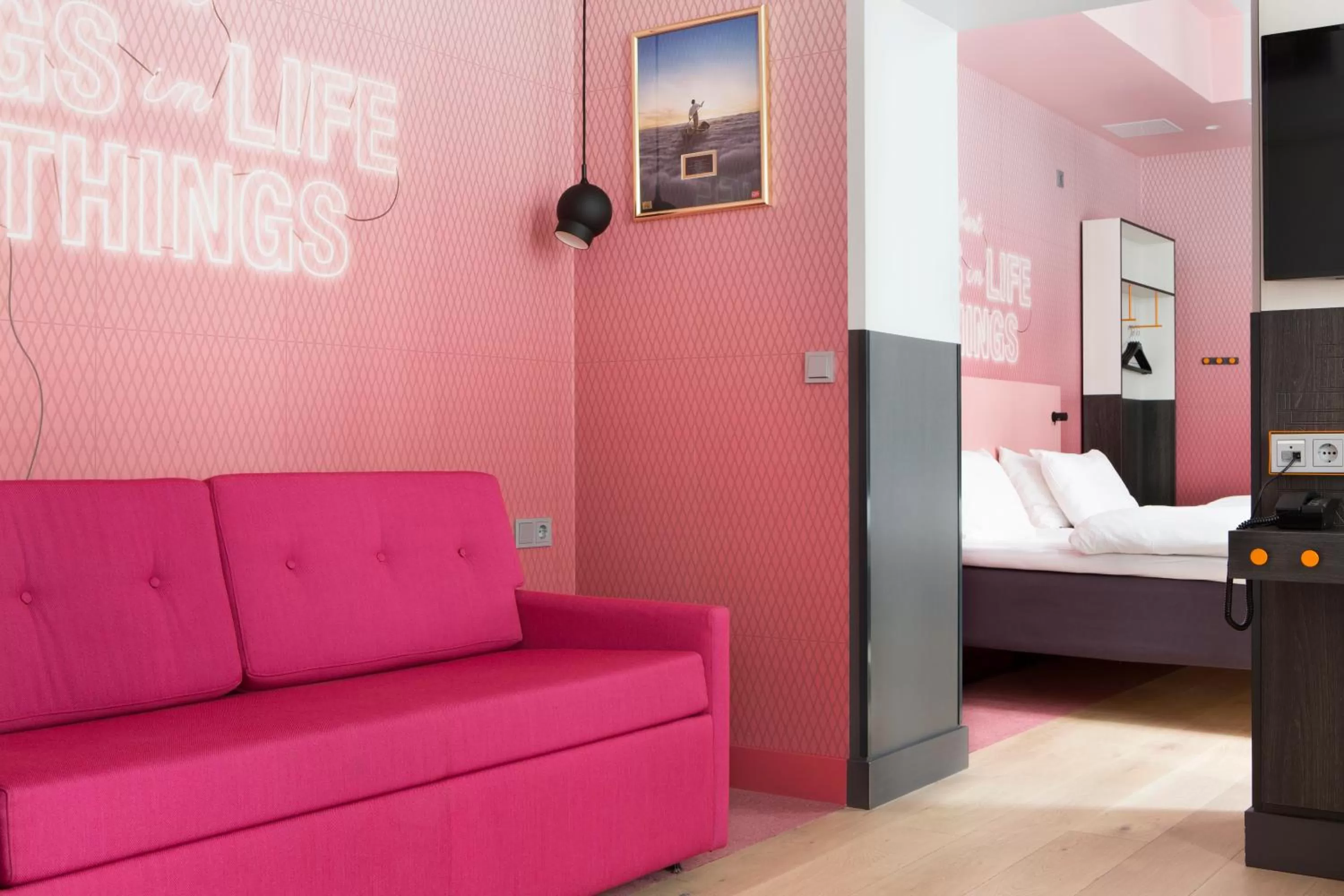 Bed in Comfort Hotel Karl Johan