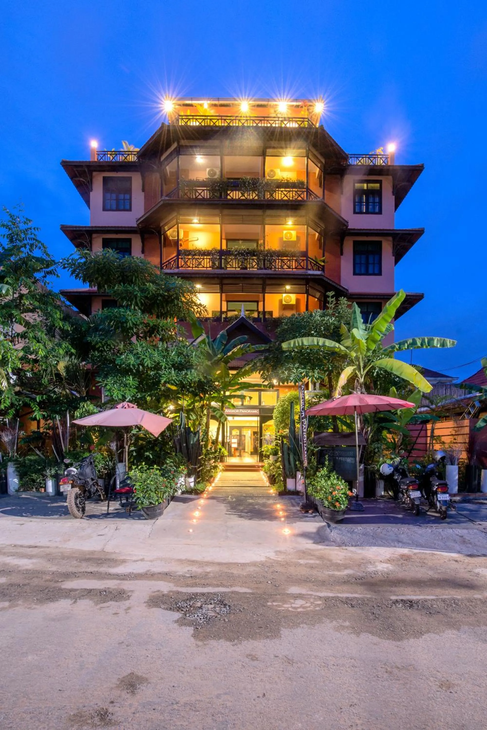 Property building in Angkor Panoramic Boutique Hotel