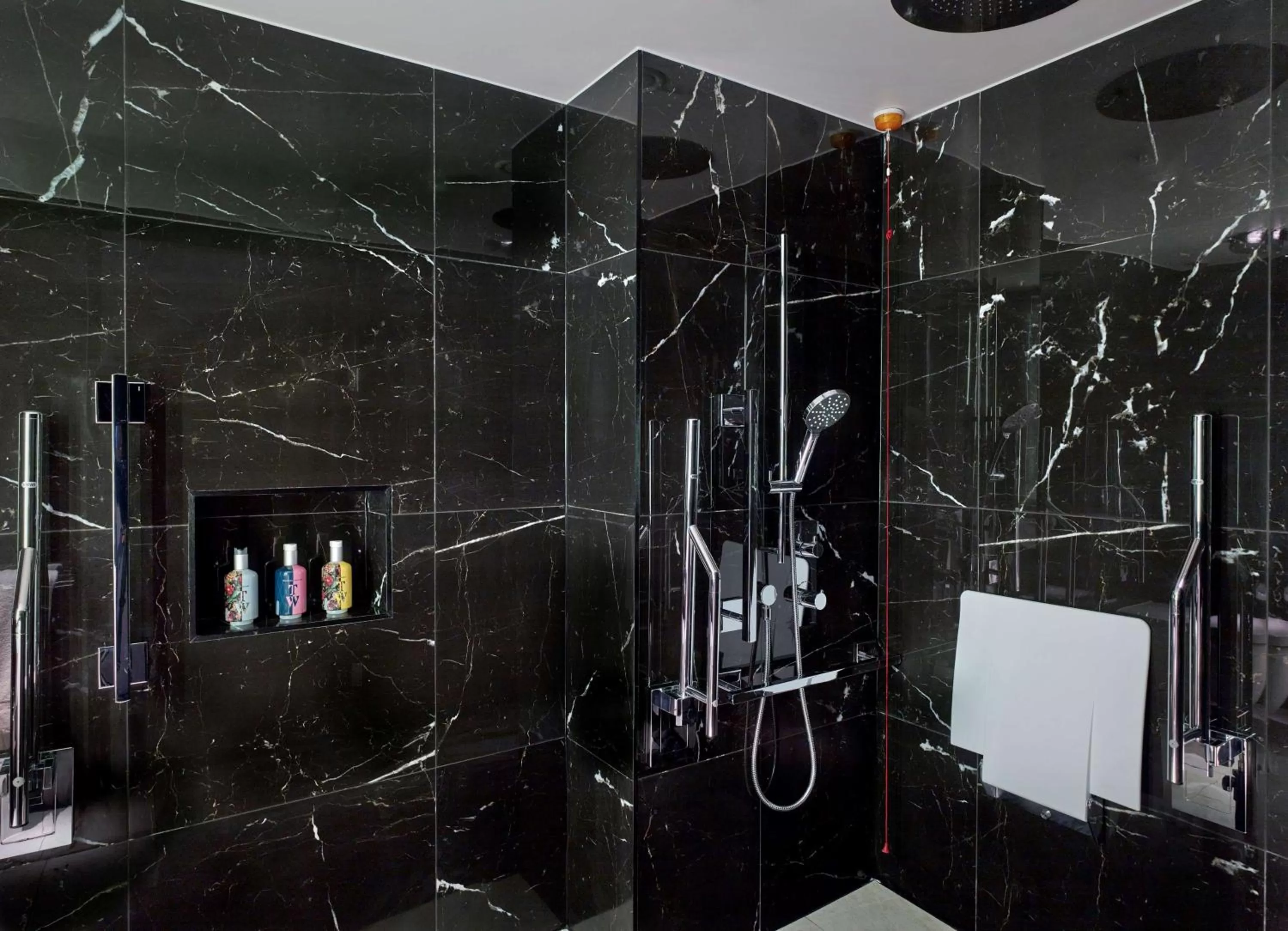 Shower in The Westminster London, Curio Collection by Hilton