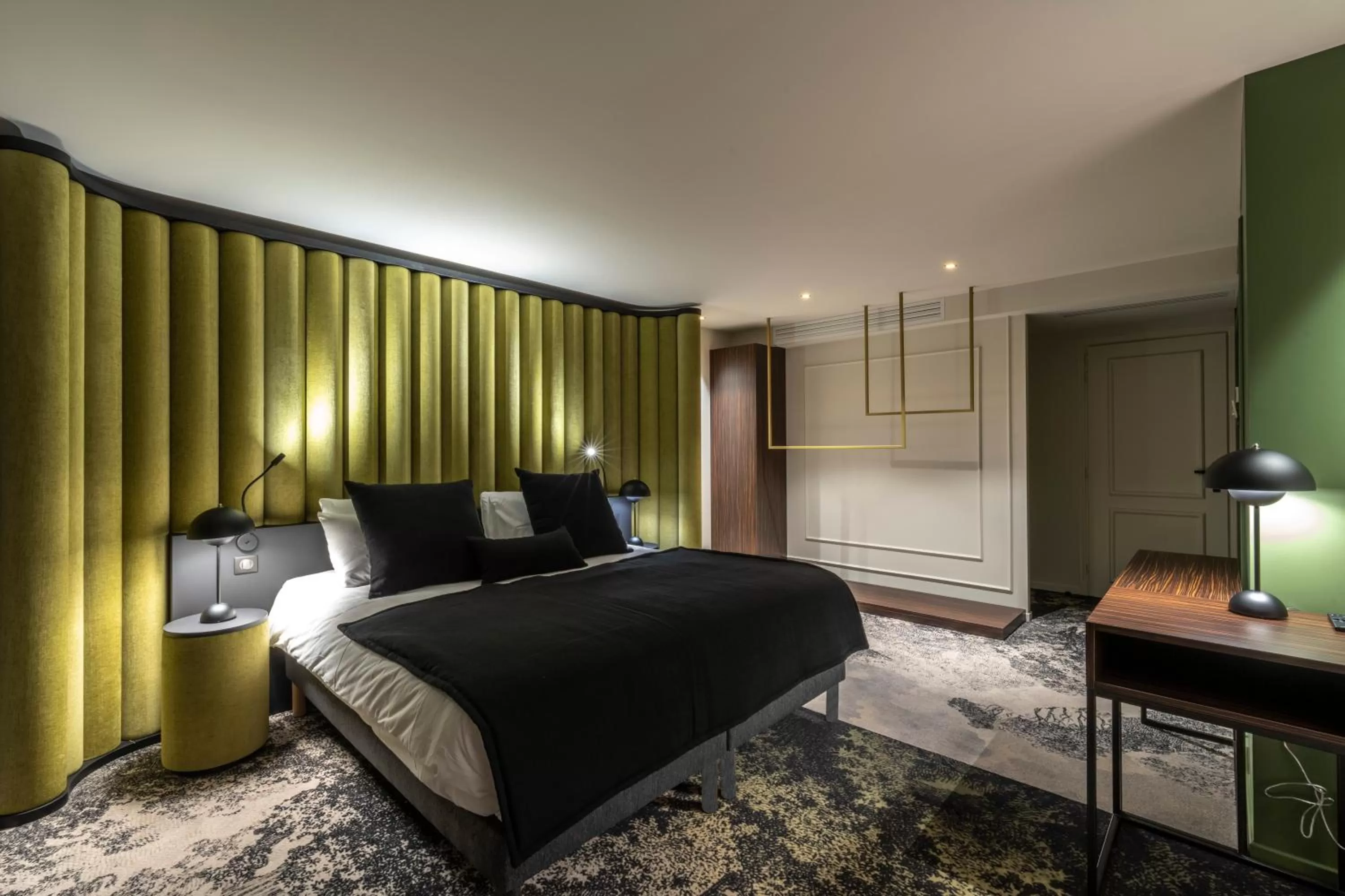 Photo of the whole room, Bed in Hôtel Baud - Teritoria