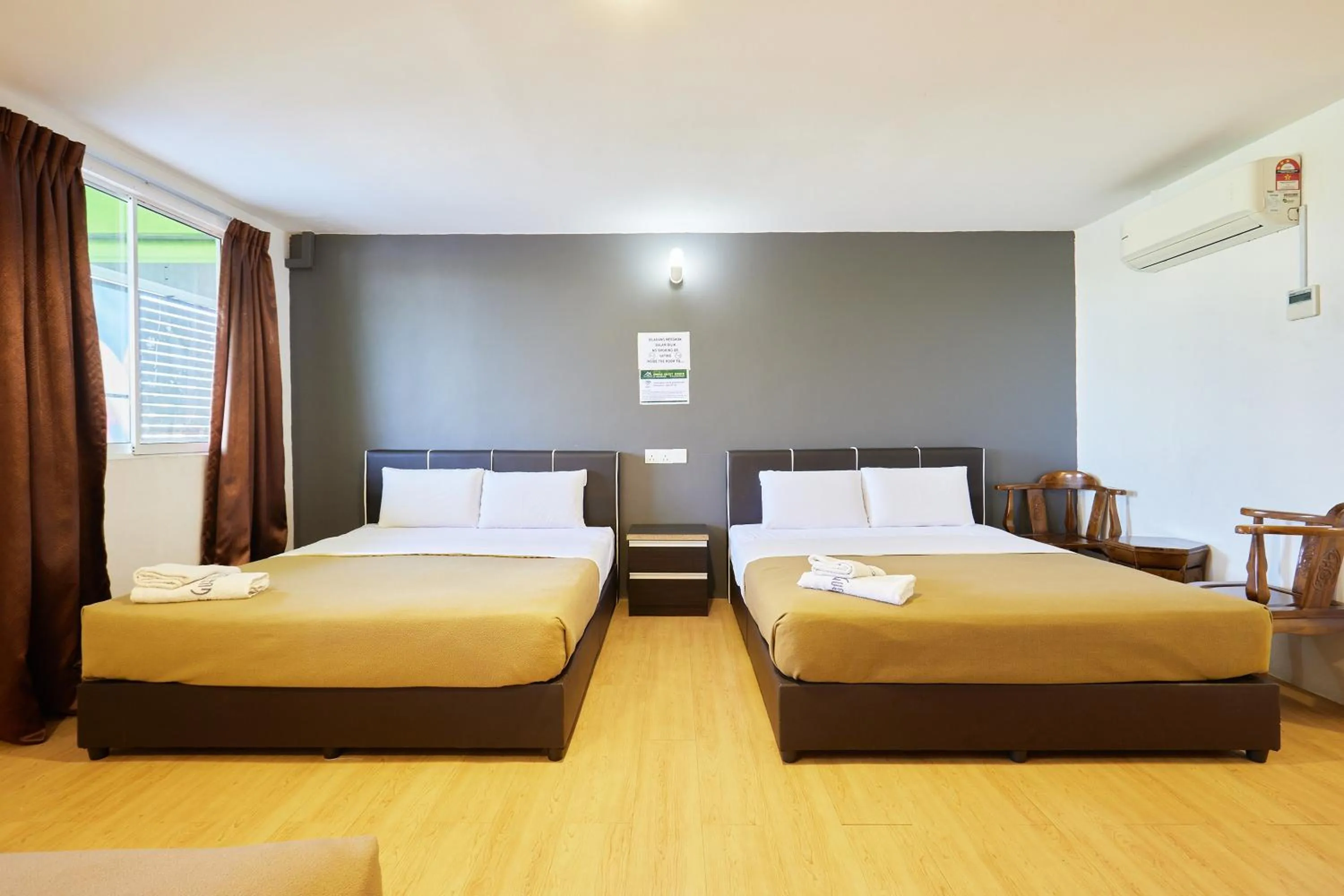 Bed in Uncle Guesthouse Kuala Terengganu