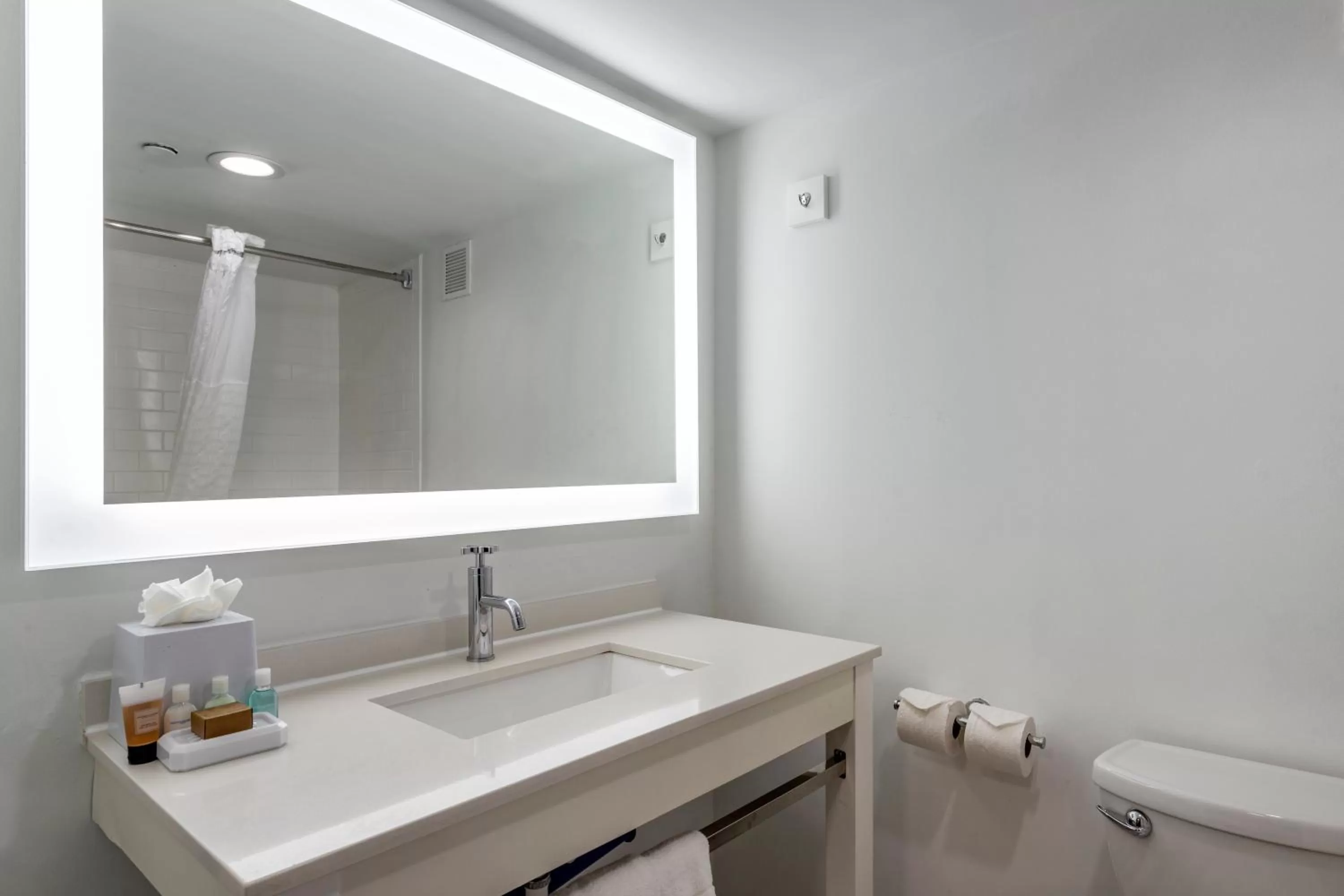 Bathroom in Clarion Pointe Galveston Seawall