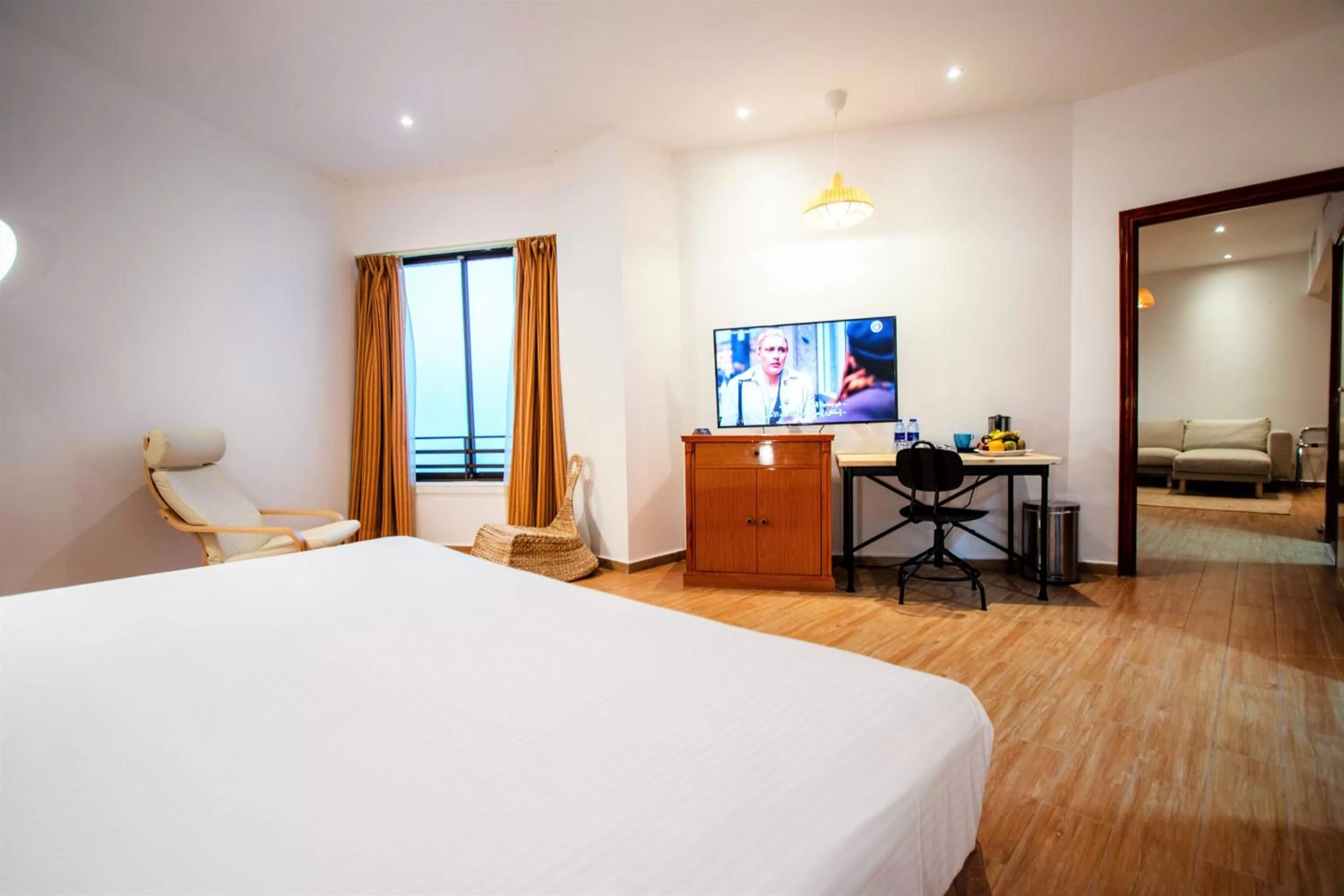 Bedroom, Bed in BM Beach Hotel