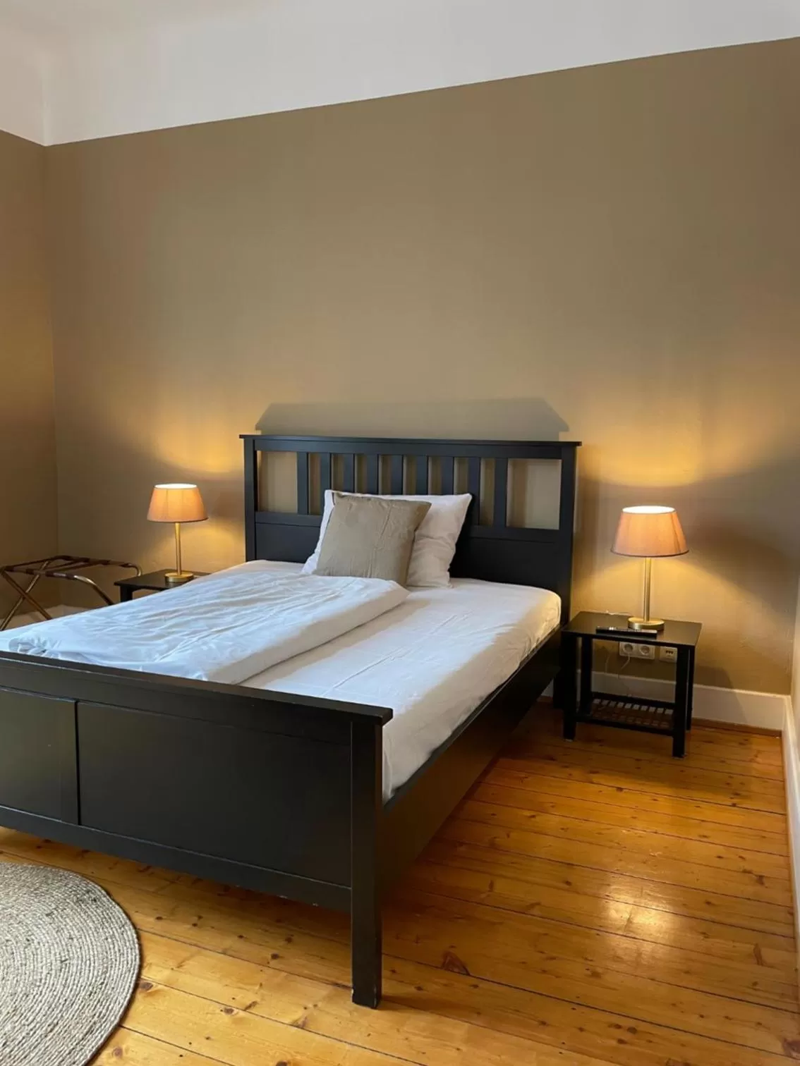 Bed in AUERSTEIN-Hotels auerstein & auerstein-mono