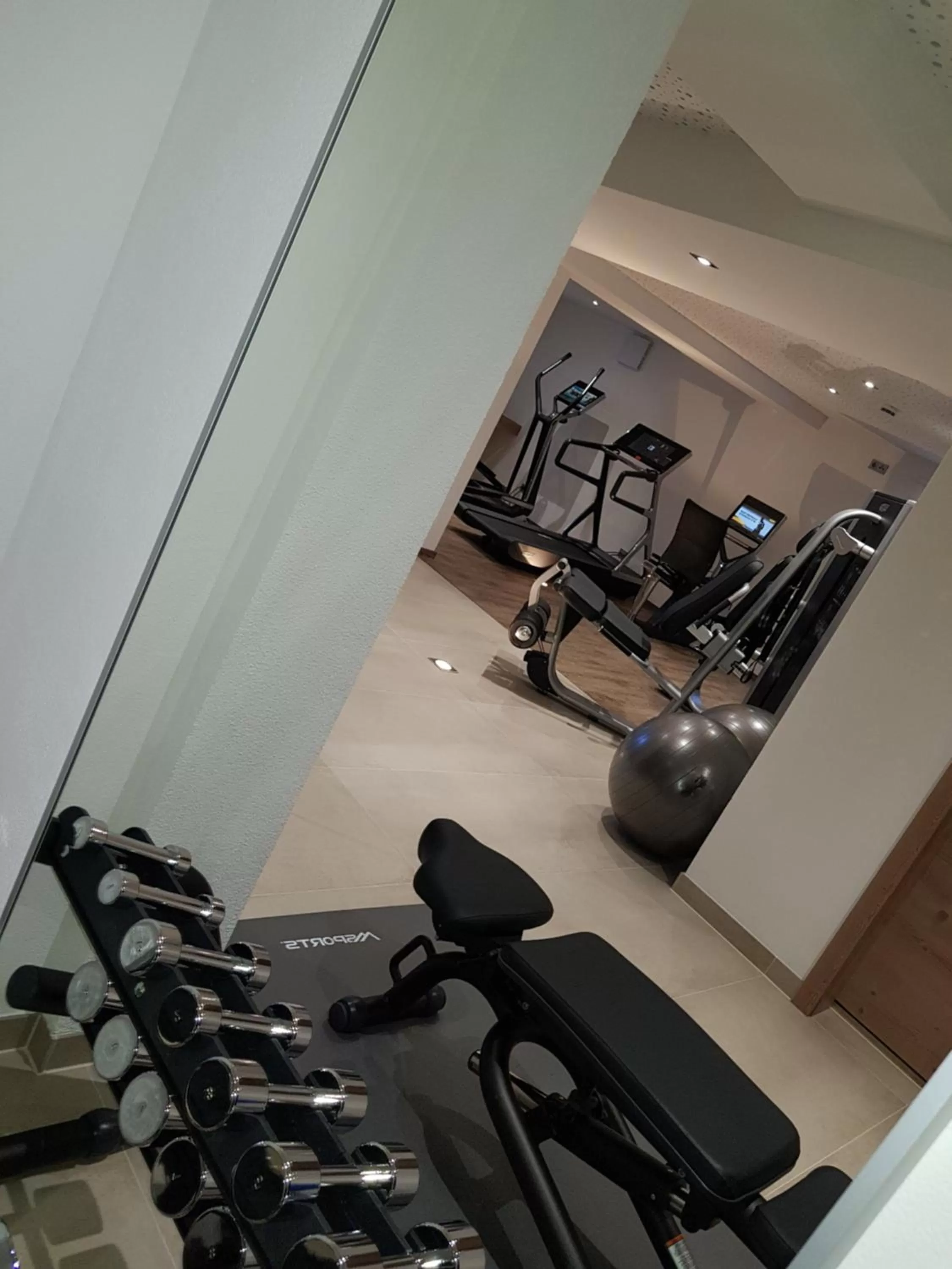 Fitness centre/facilities in Hotel Vergeiner