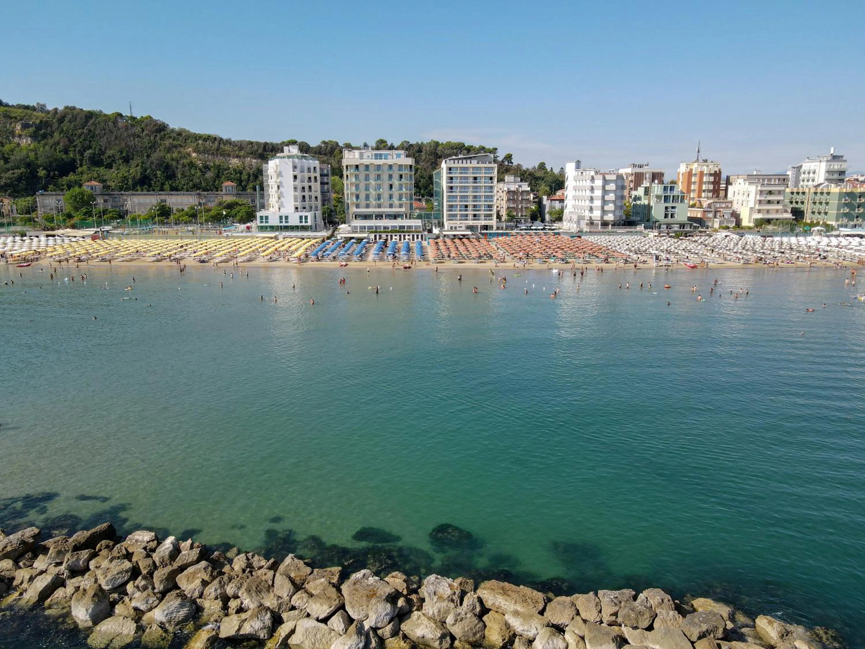 Bird's eye view in Nautilus Family Hotel