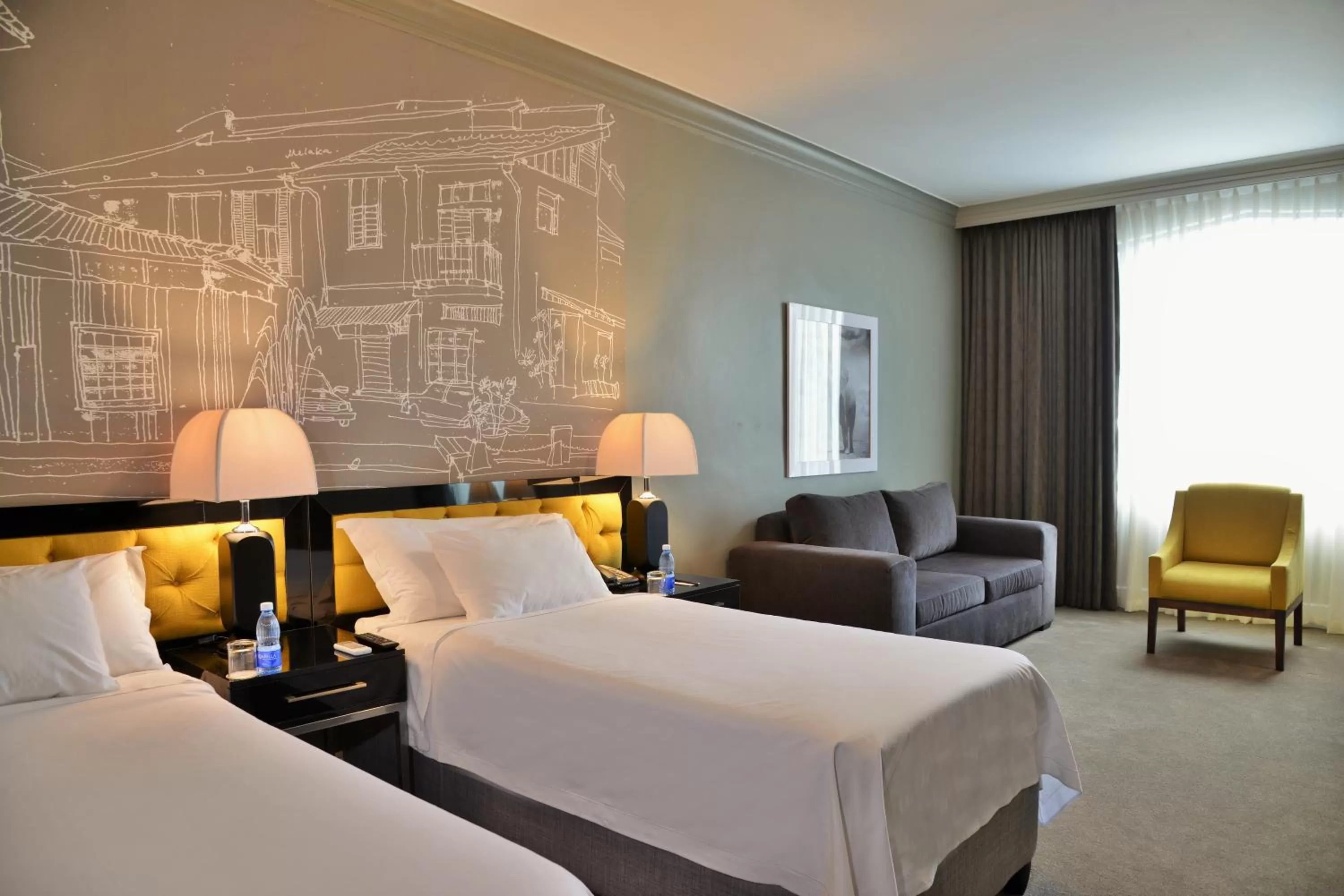 Bedroom, Bed in The Capetonian - Halal