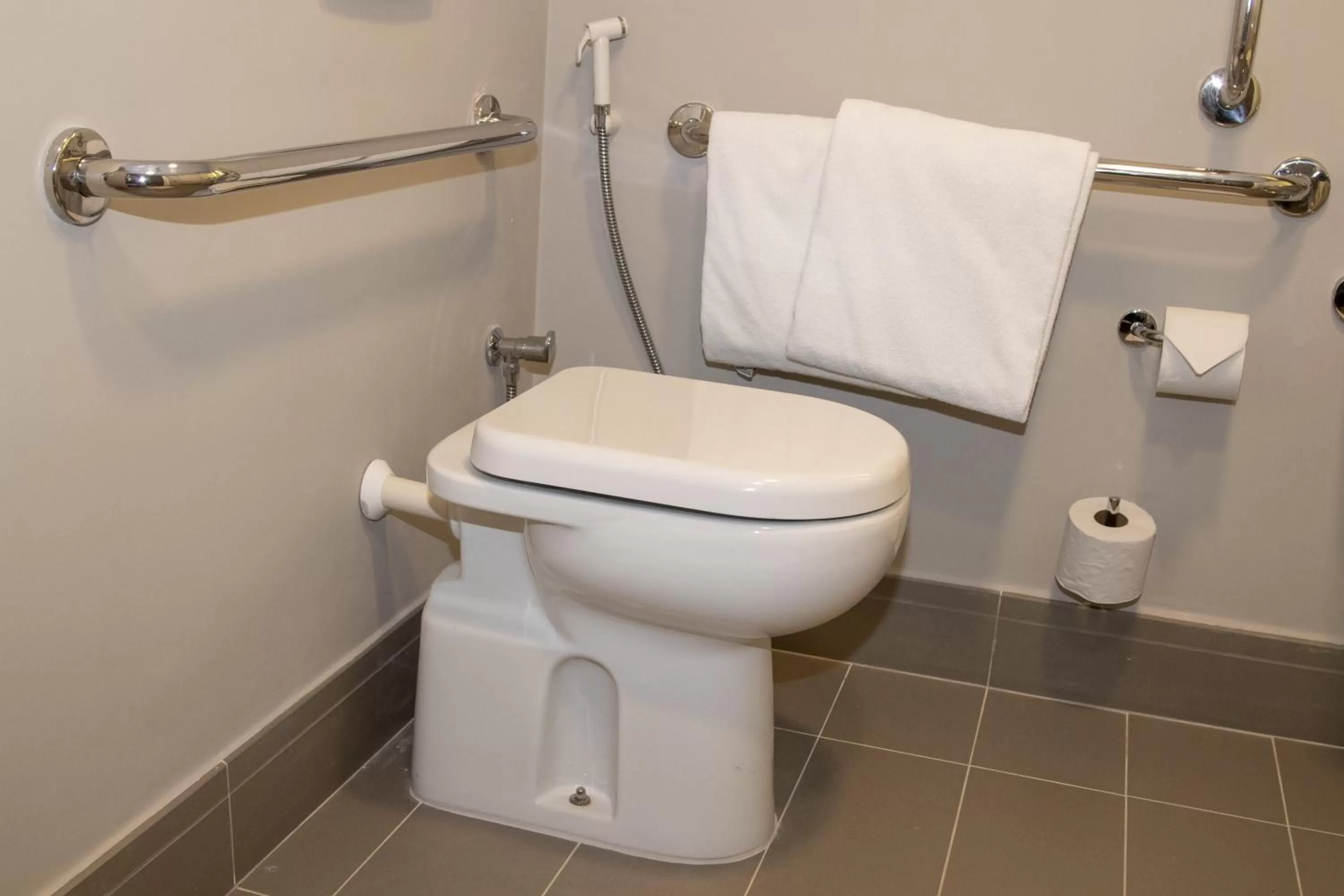 Toilet in ibis Sao Paulo Tatuape