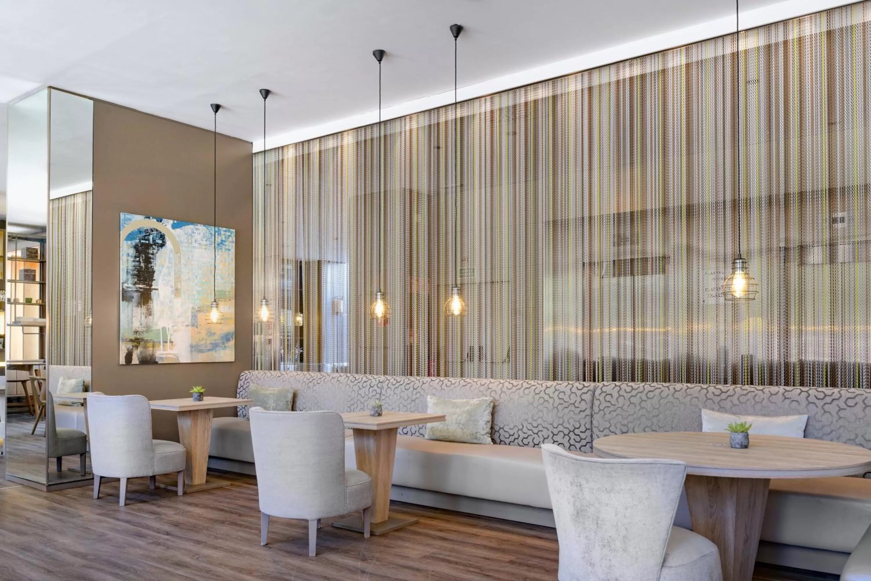 Lounge or bar in AC Hotel Valencia by Marriott