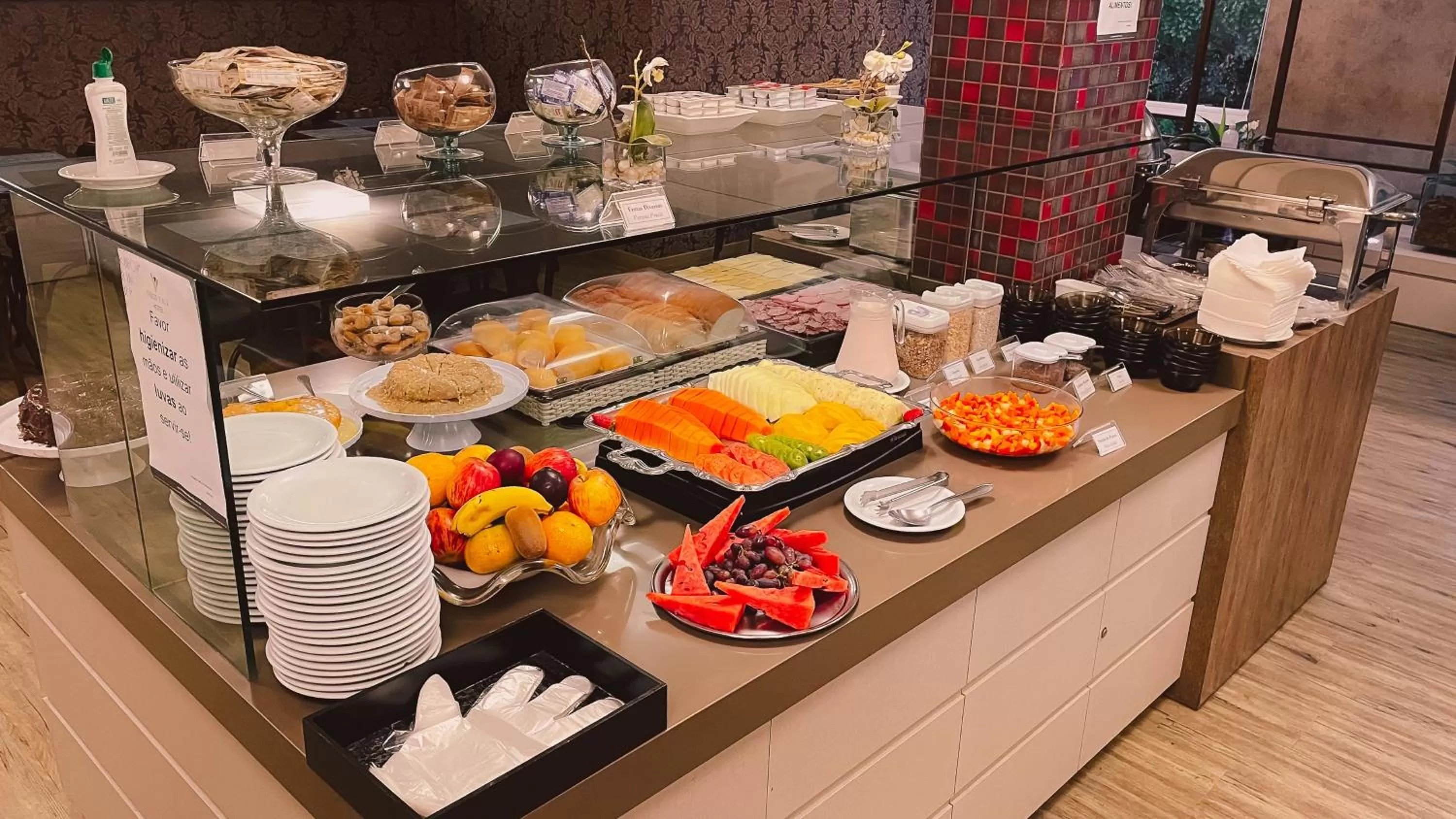 Food and drinks in Verde Vale Hotel