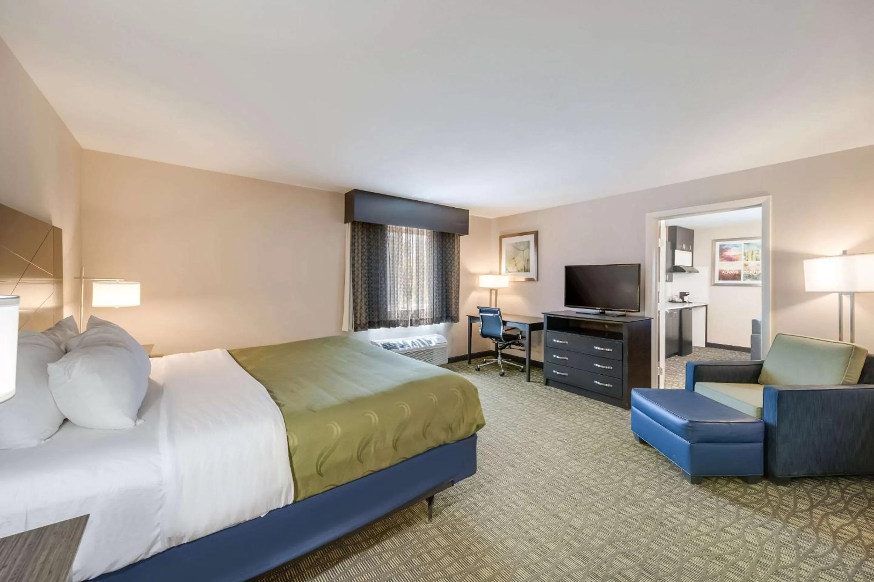 Accessible King Suite with Sofabed - Non Smoking in Quality Inn & Suites