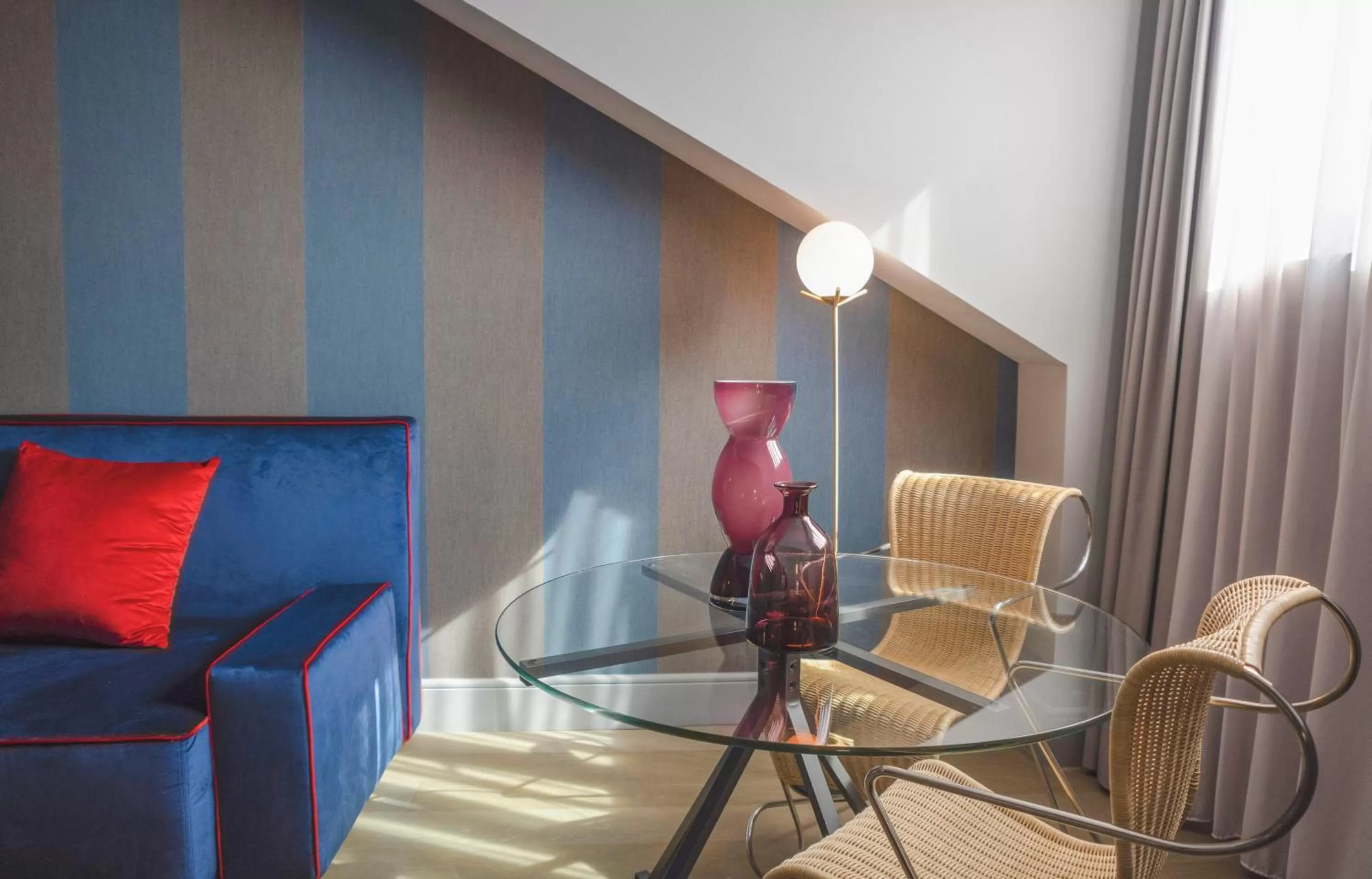 Living room in Palazzo Cornalia