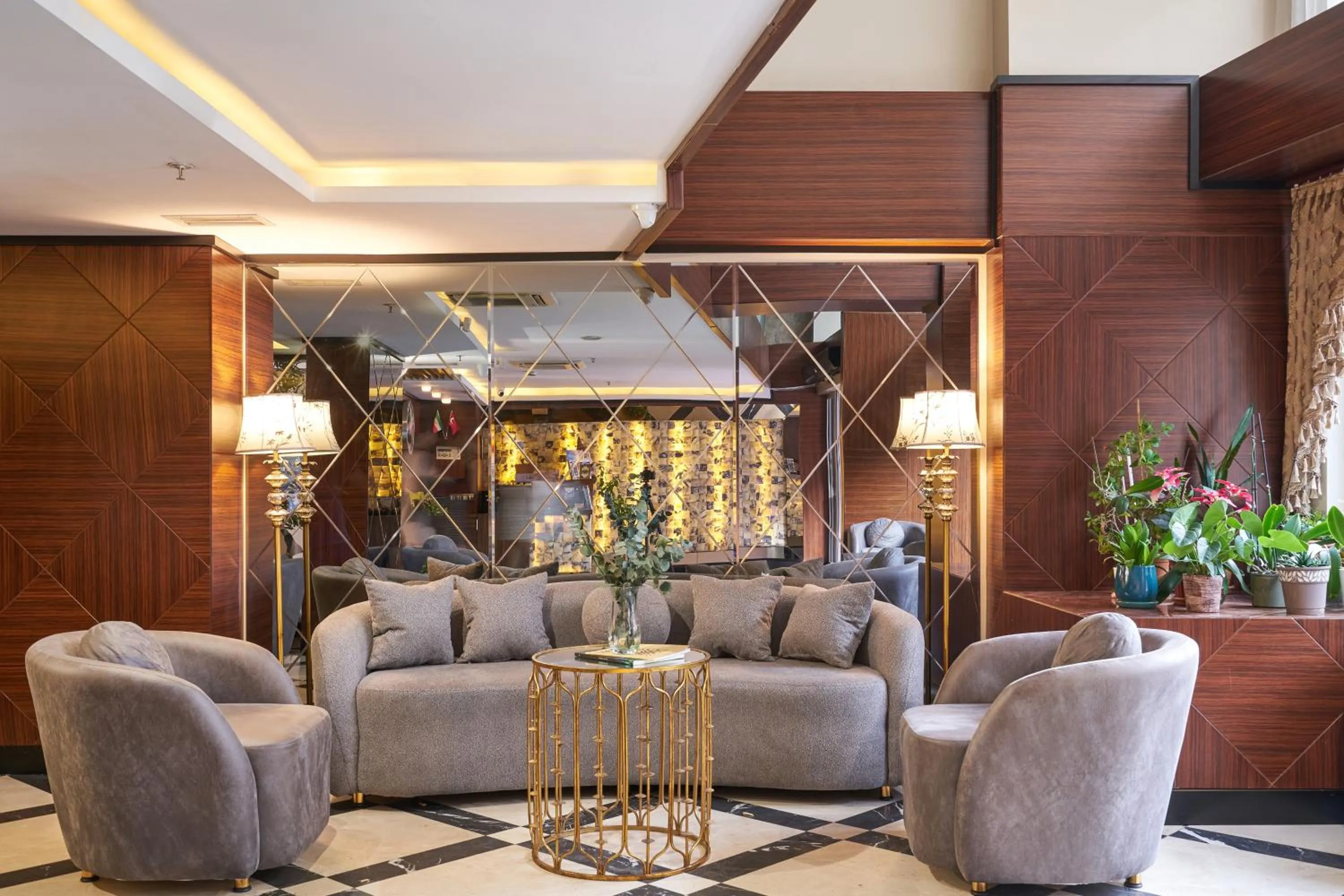 Lobby or reception in Atro Hotel