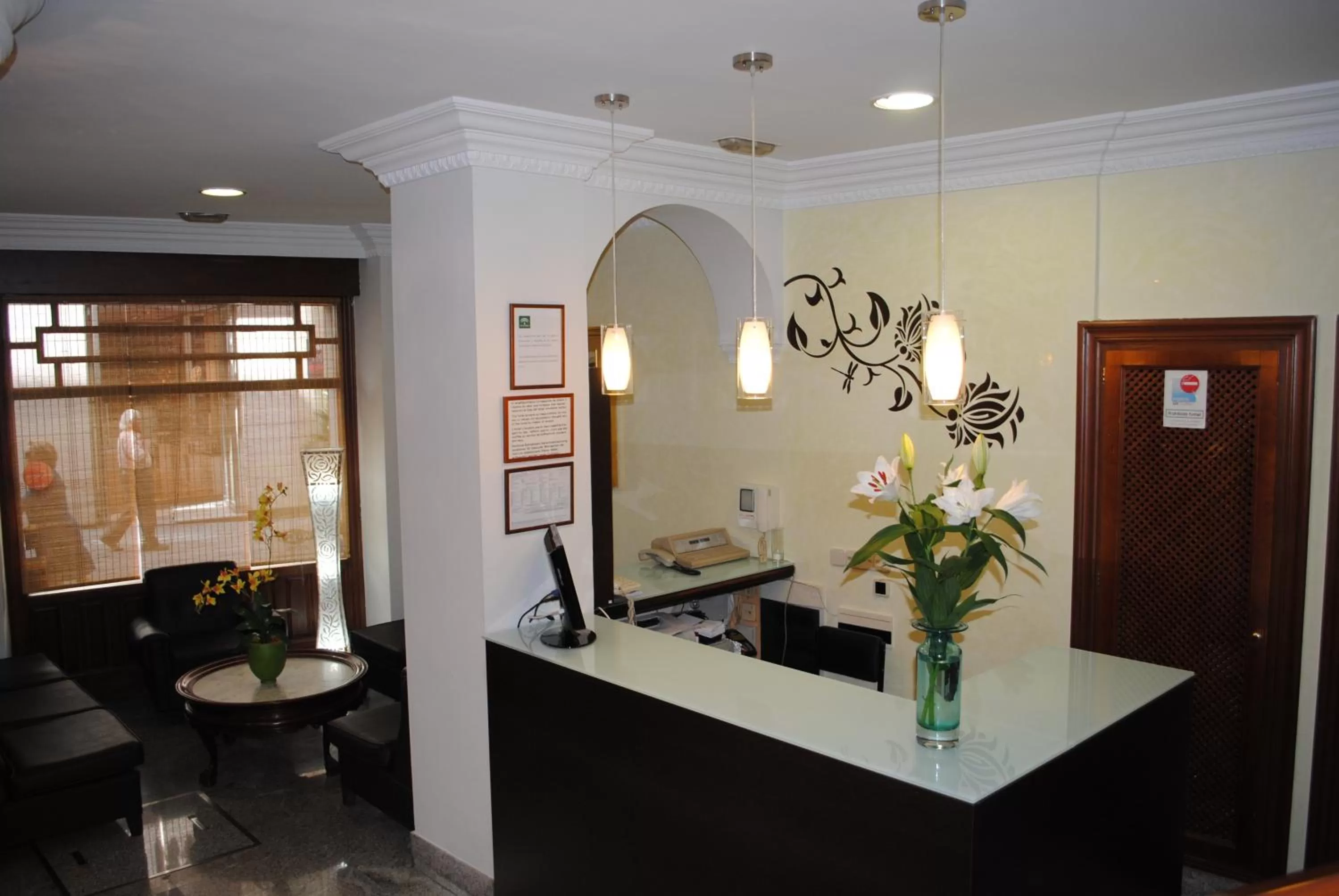 Lobby or reception in Las Nieves