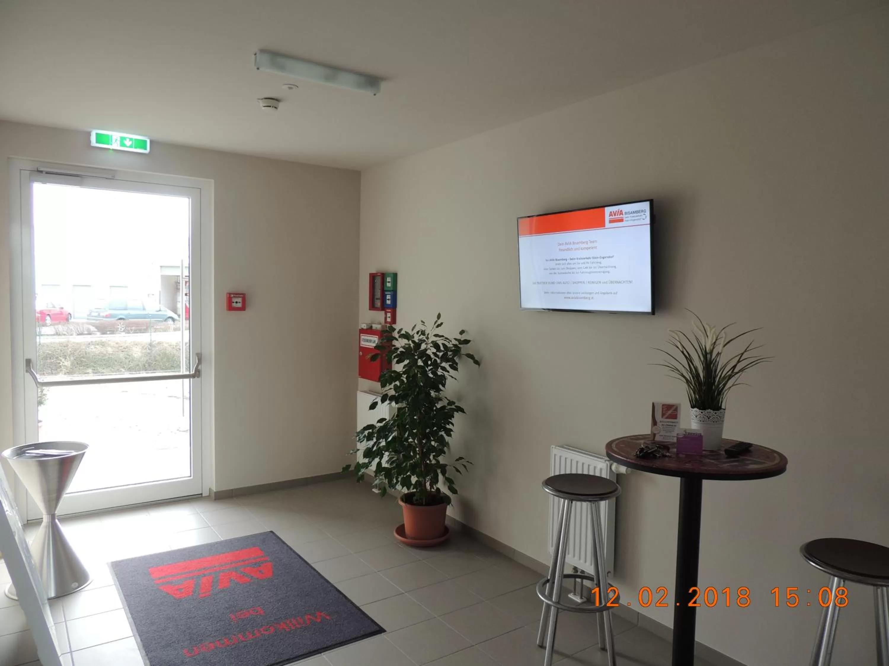 Area and facilities in AVIA Motel Bisamberg