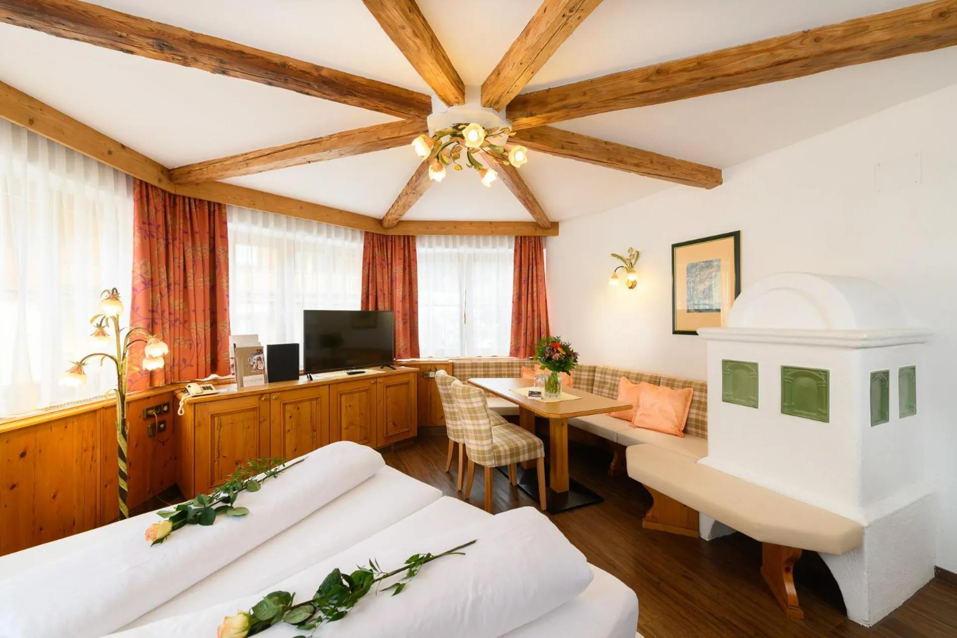 Bed in Alpenpark Resort Superior