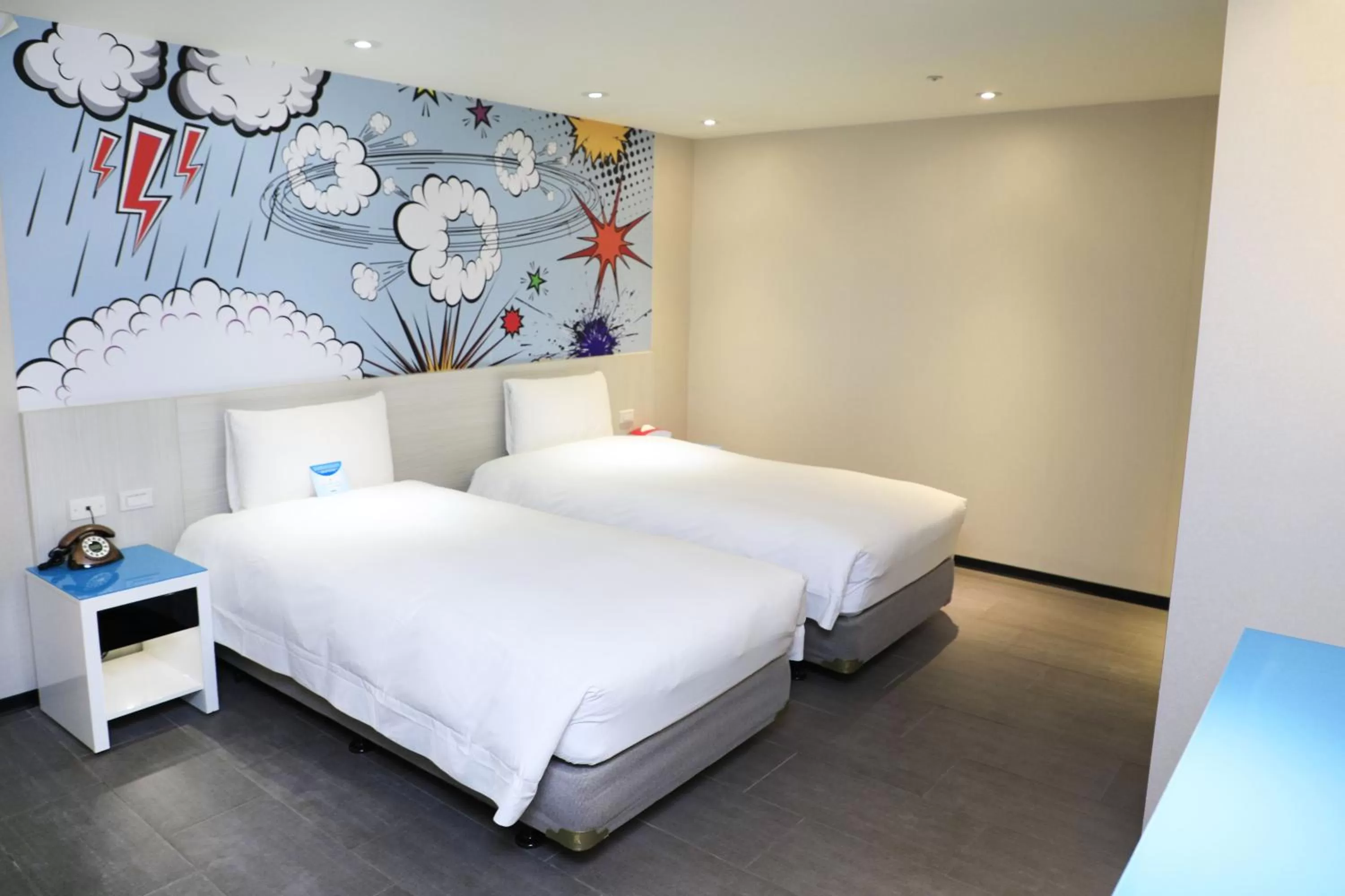 Bed in Wholesome Hotel