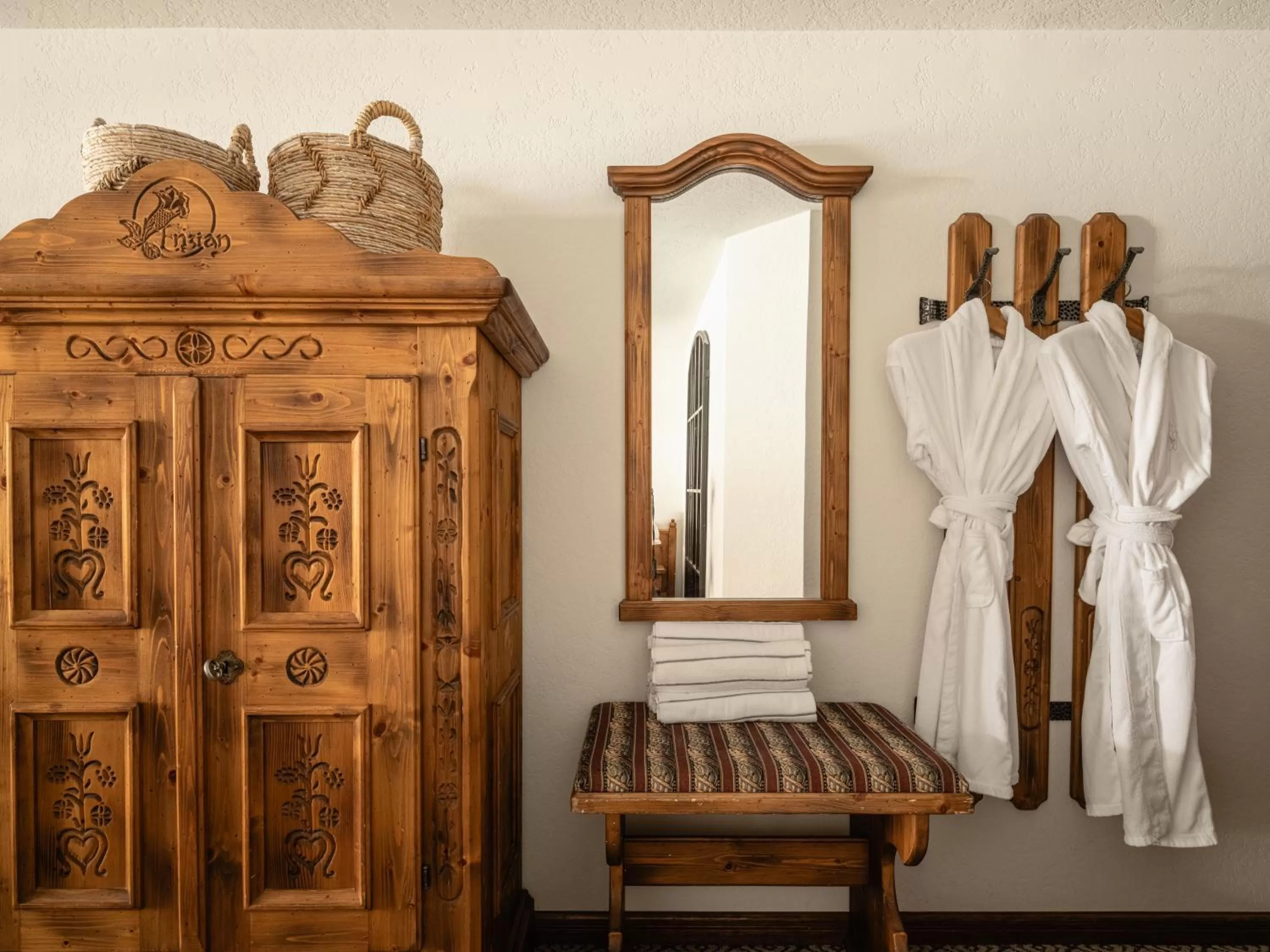 towels in Enzian Inn