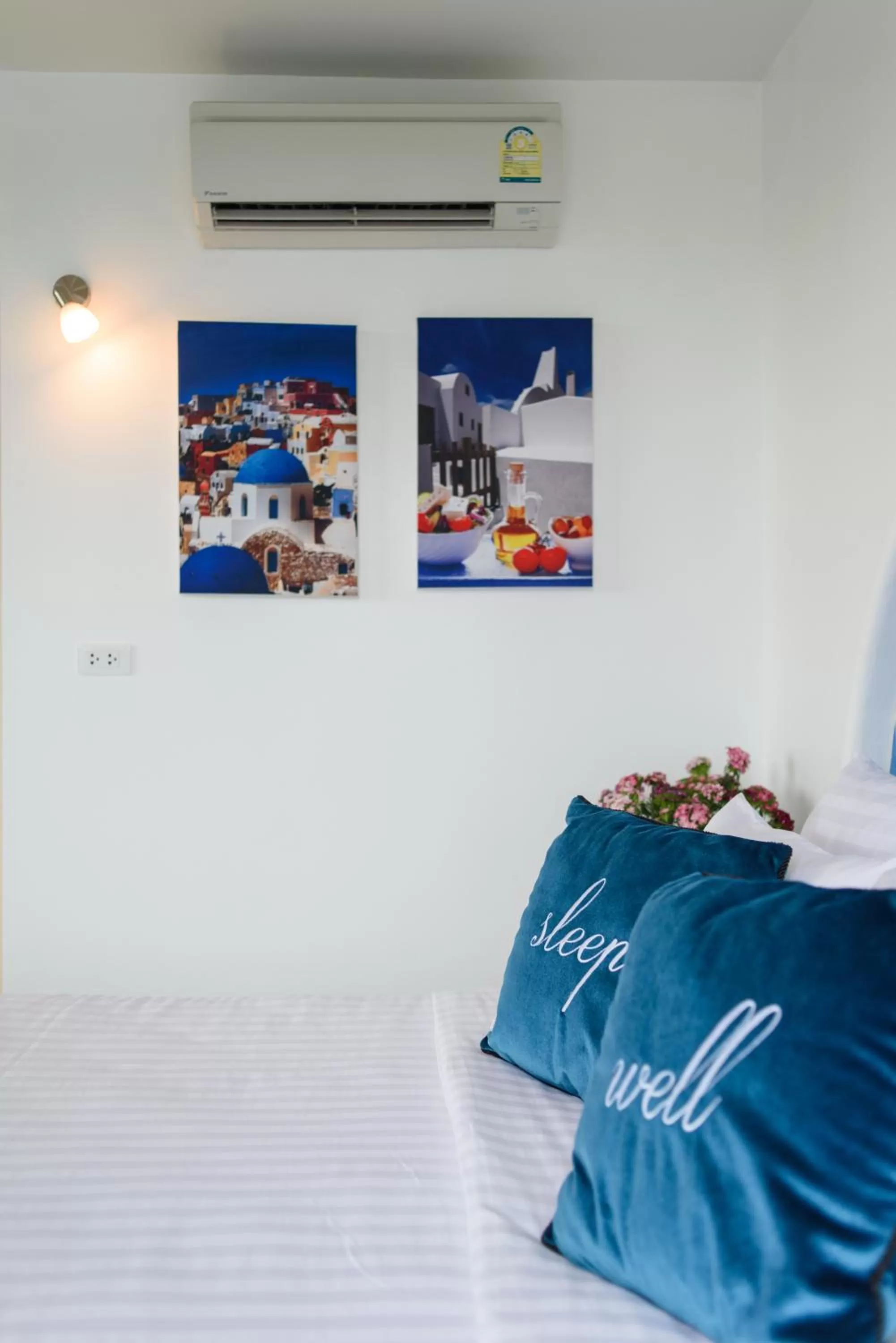 Decorative detail, Bed in Costa Village Bangsaray