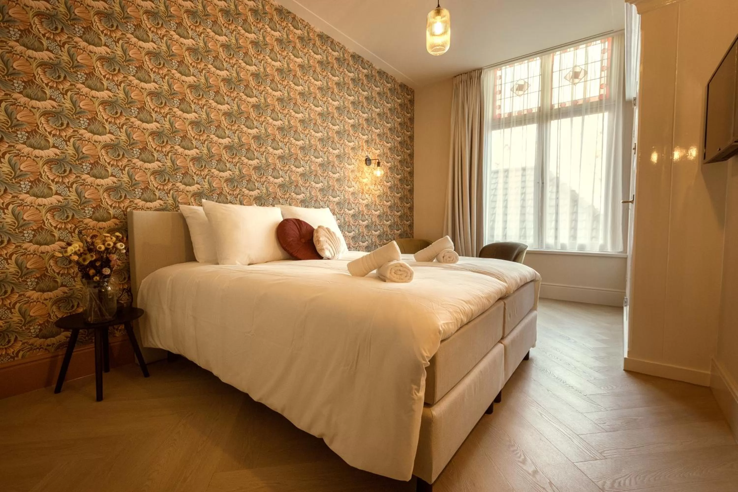 Bed in Hotel bij Jacob