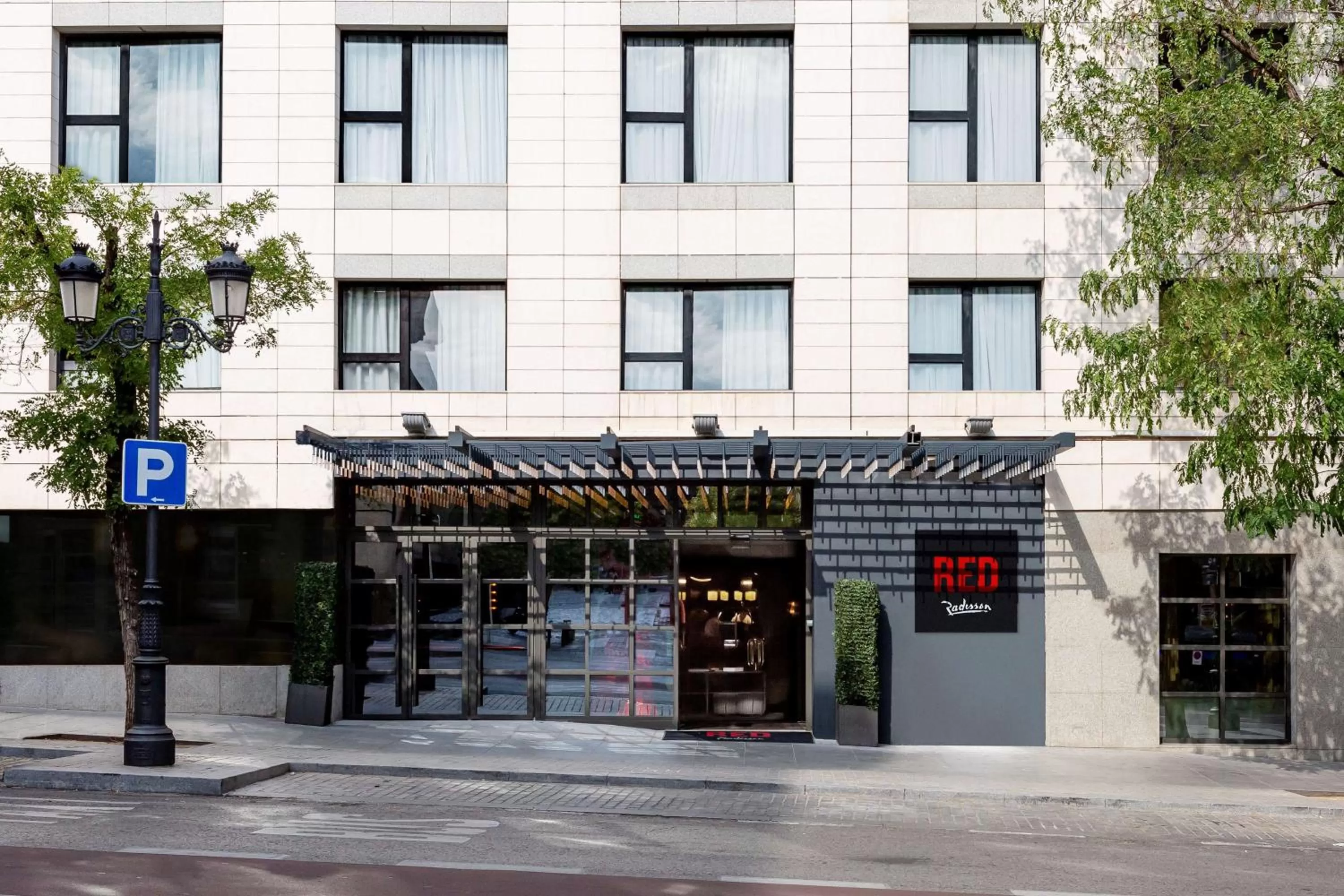 Property building in Radisson RED Madrid