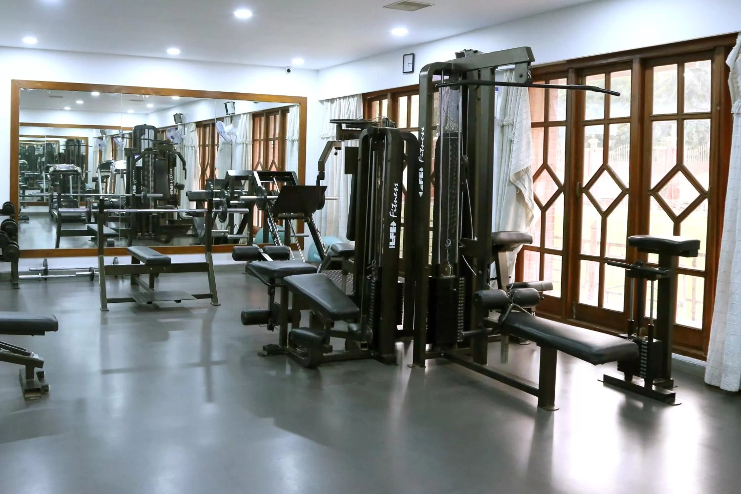 Fitness centre/facilities in Hotel AGC