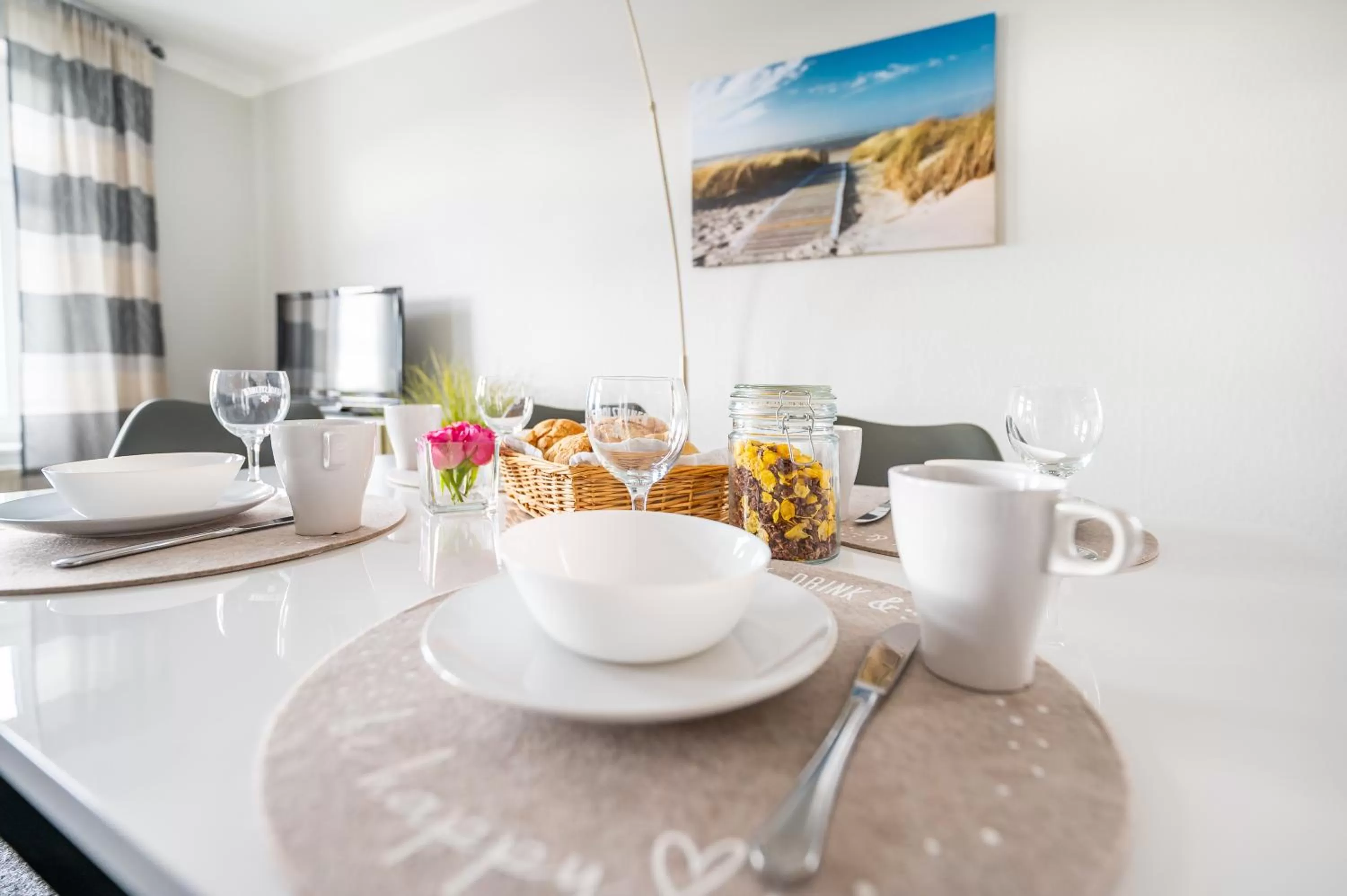 Dining area in Haus Ferienglück Sauna im Haus
