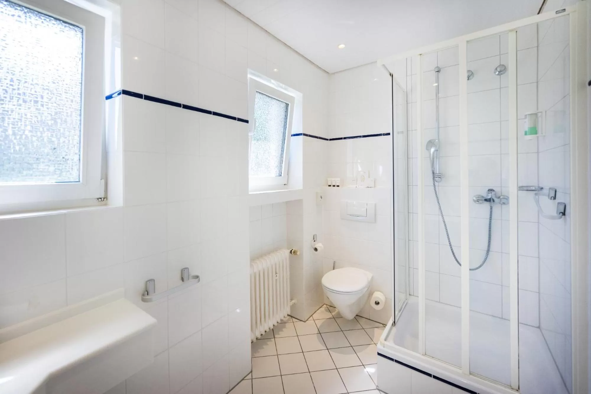 Bathroom in Moselromantik Hotel Kessler Meyer